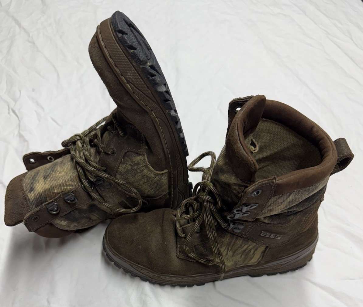 Rocky  Camo Gore-Tex  Hunting Boots Men’s Size 9M Oil Resistant Made USA