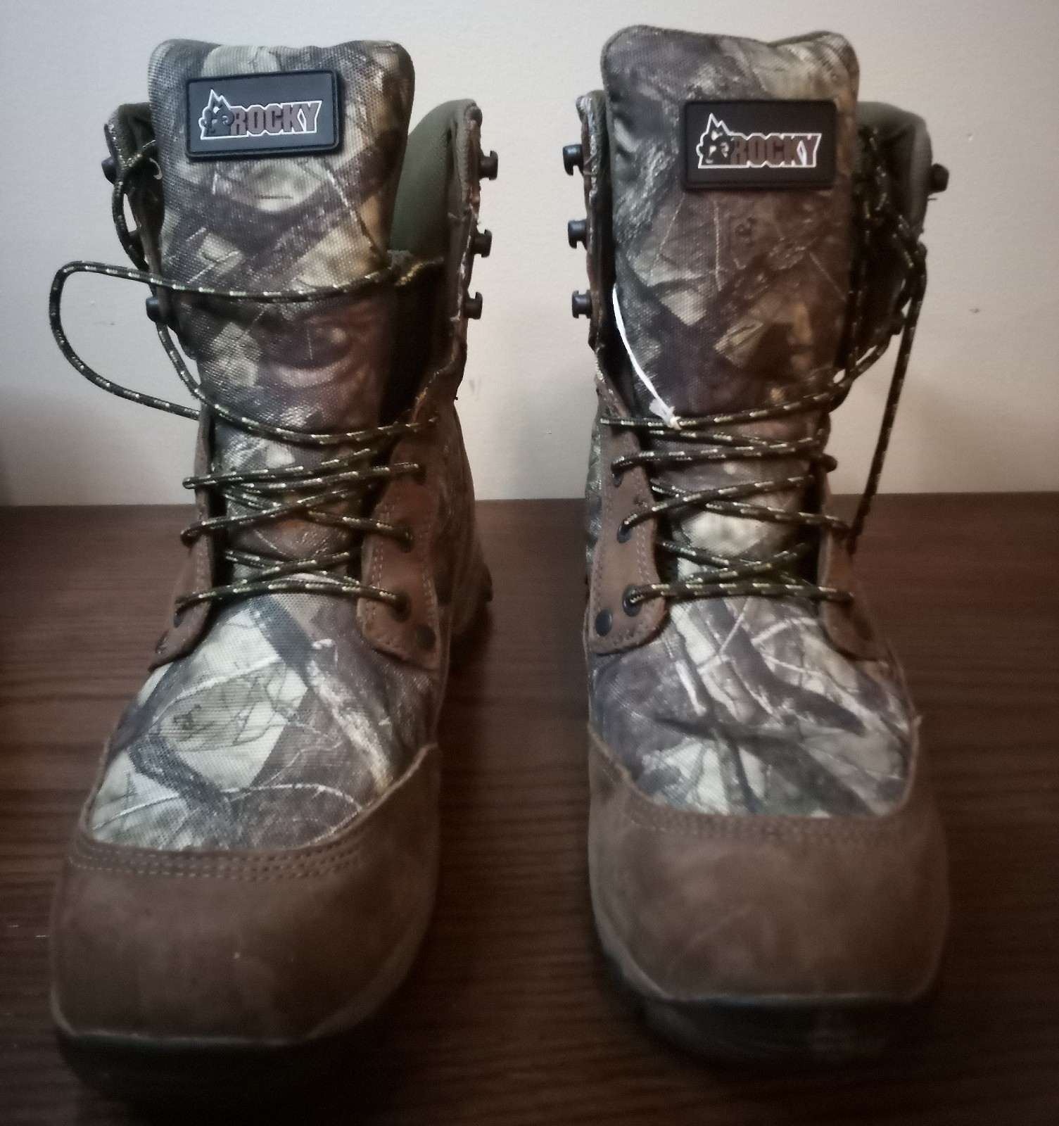 Rocky Pro hunter Thinsulate Leather Hunting Boots Size 10.5 MSRP $180