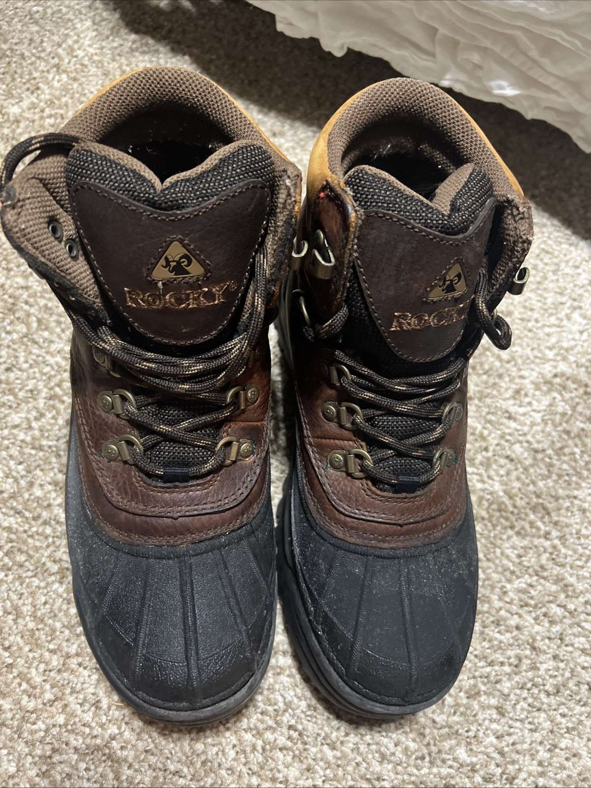 Rocky 800g Thinsulate Ultra Duck Boots Hunting Snow Work Hiking 7915 Mens 8