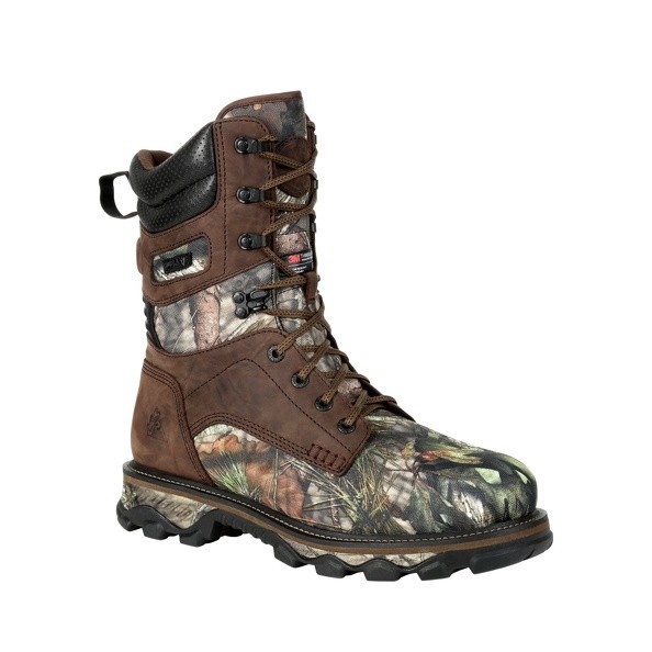 Rocky Mountain Stalker Waterproof, Insulated Outdoor Boot, MO BU Camo, Mens 9 M