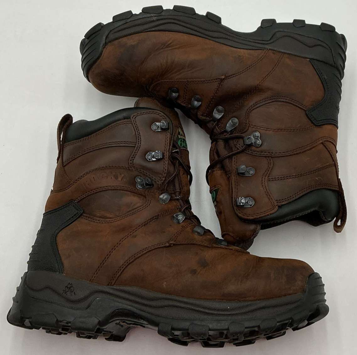 Rocky Men’s Sport Utility 600G Insulated Waterproof Boots Size 11.5 W