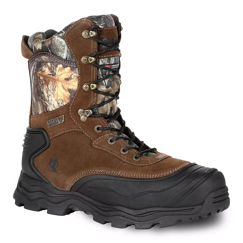 NEW Rocky Multi-Trax 800G Insulated Waterproof Hunting Realtree Boots, Size 9 W