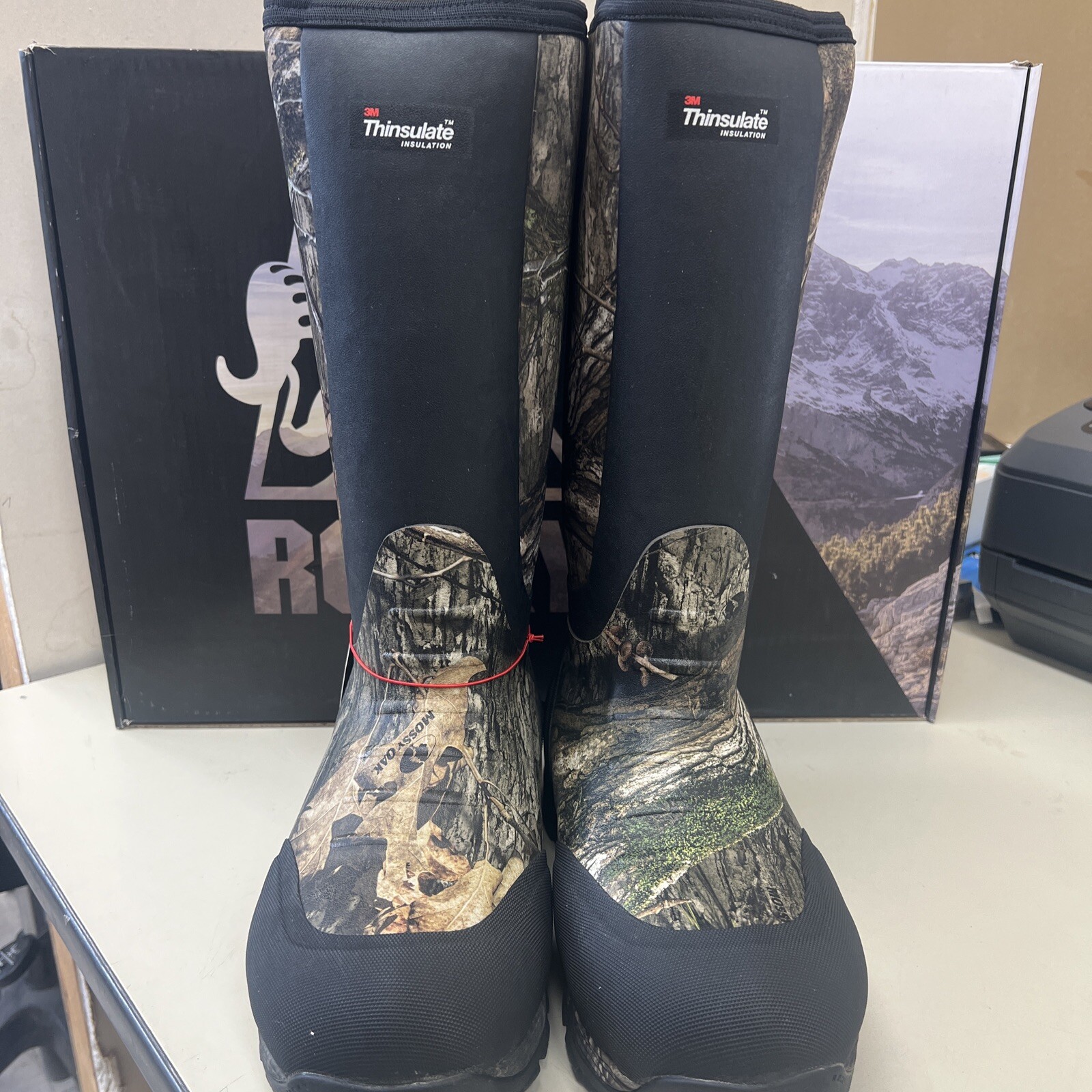 Rocky RKS0601 Mens 7M Stryker Mossy Oak Country DN 800G Insulated Pull-On Boot