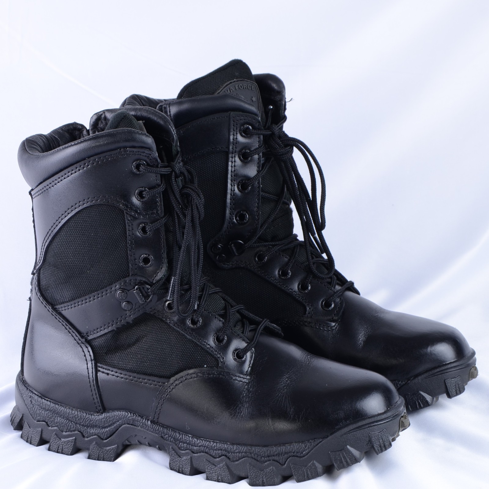 Rocky Alpha Force Men’s 7.5 Black Waterproof 400g Thinsulate Insulated Boots