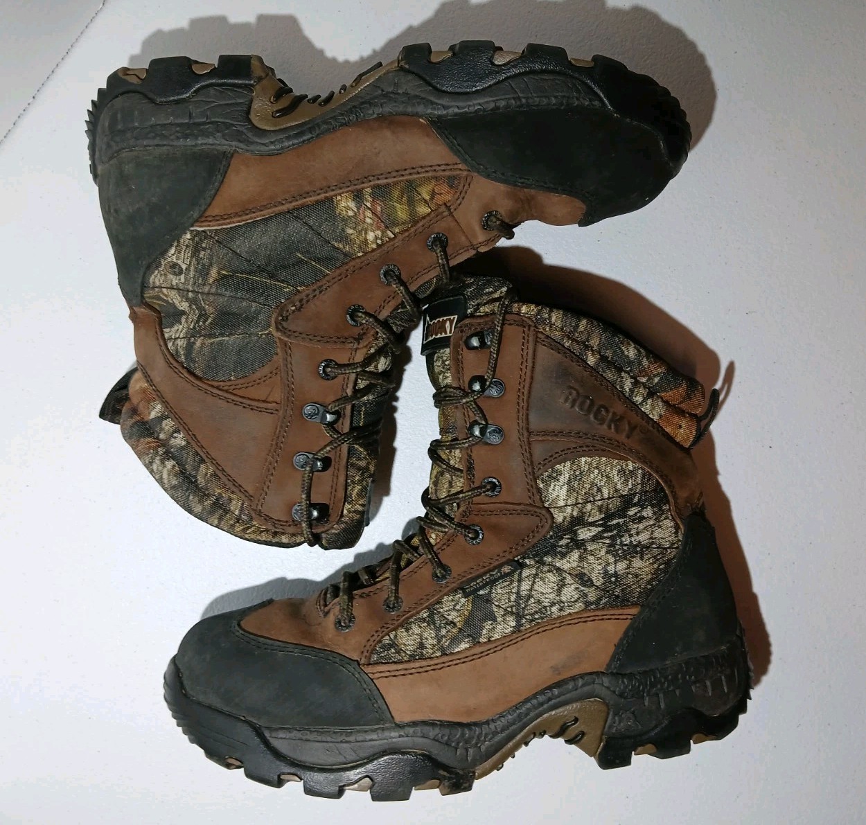 Rocky Core 600G Insulated Men 8.5 W Camo Gore-Tex Waterproof Hunting Boot #1454
