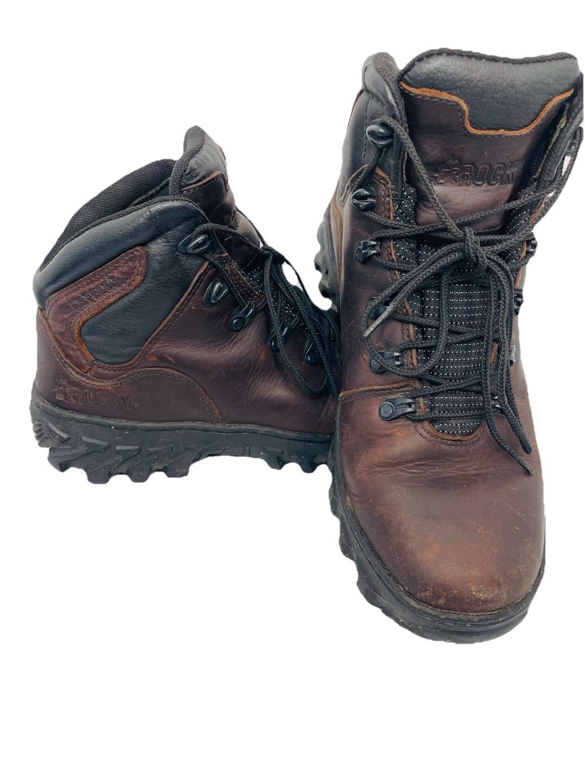 Rocky RWP Mens 6” Jungle Hiker 7.5 Brown RKS0274 Shoes
