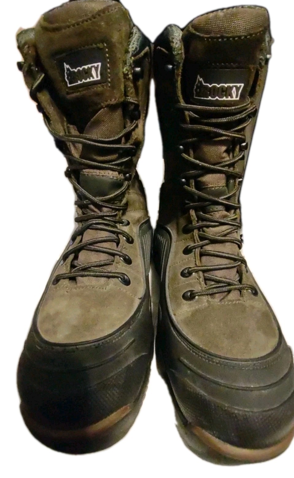 Rocky Blizzard Stalker Mens 7 M Soft Toe Waterproof Work 1200g Insulated 9″