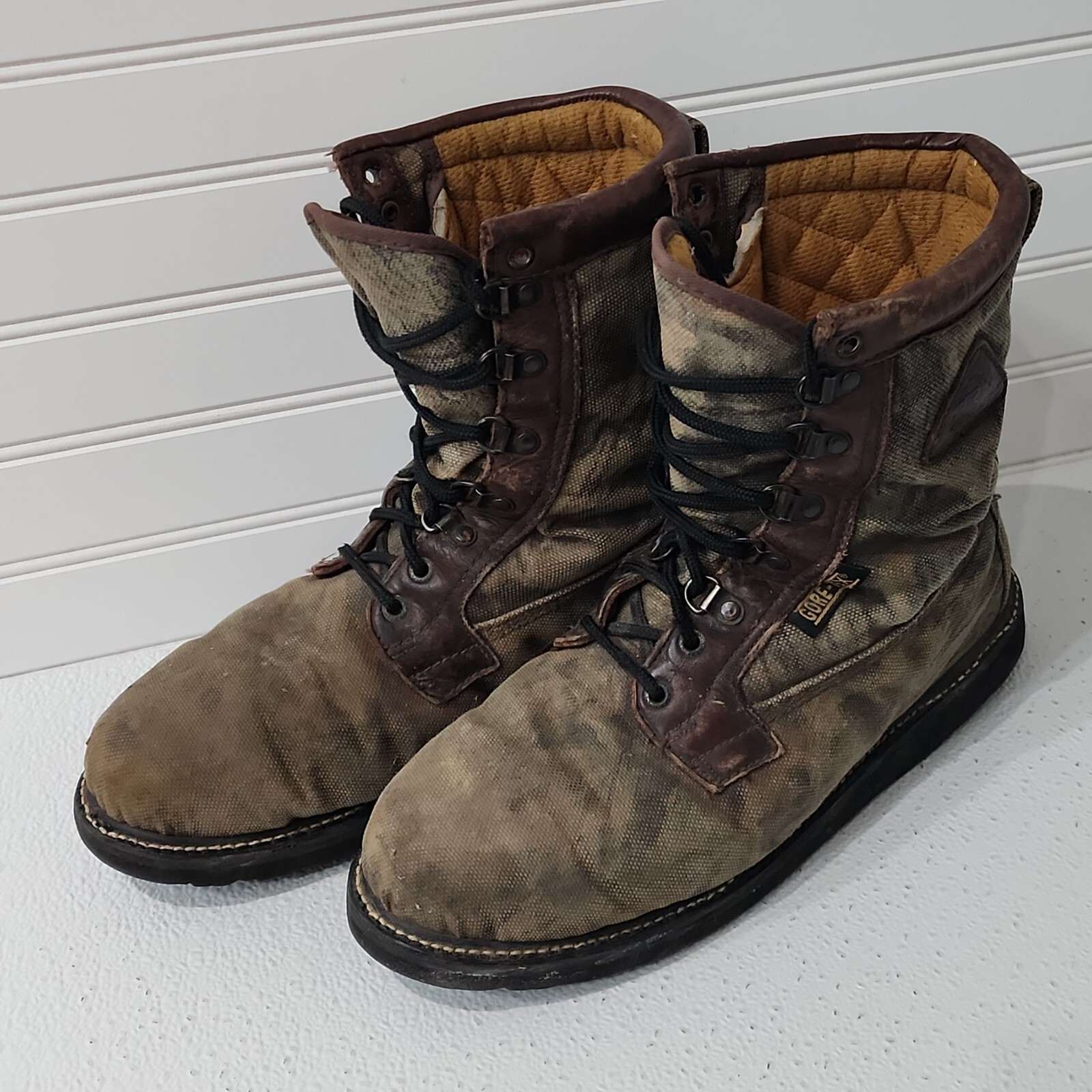 800 Grams Thinsulate Ultra Rocky Men’s Hunting boots Gore Tex Made USA Sz 10 EW