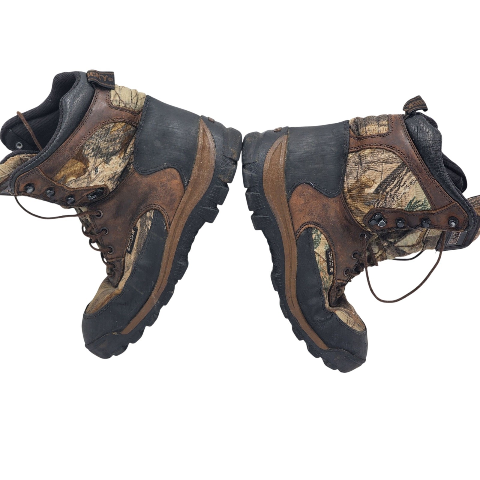 Rocky Boots Men 9 Waterproof Camo 400g Thinsulate Hunting Hiking FQ0004754