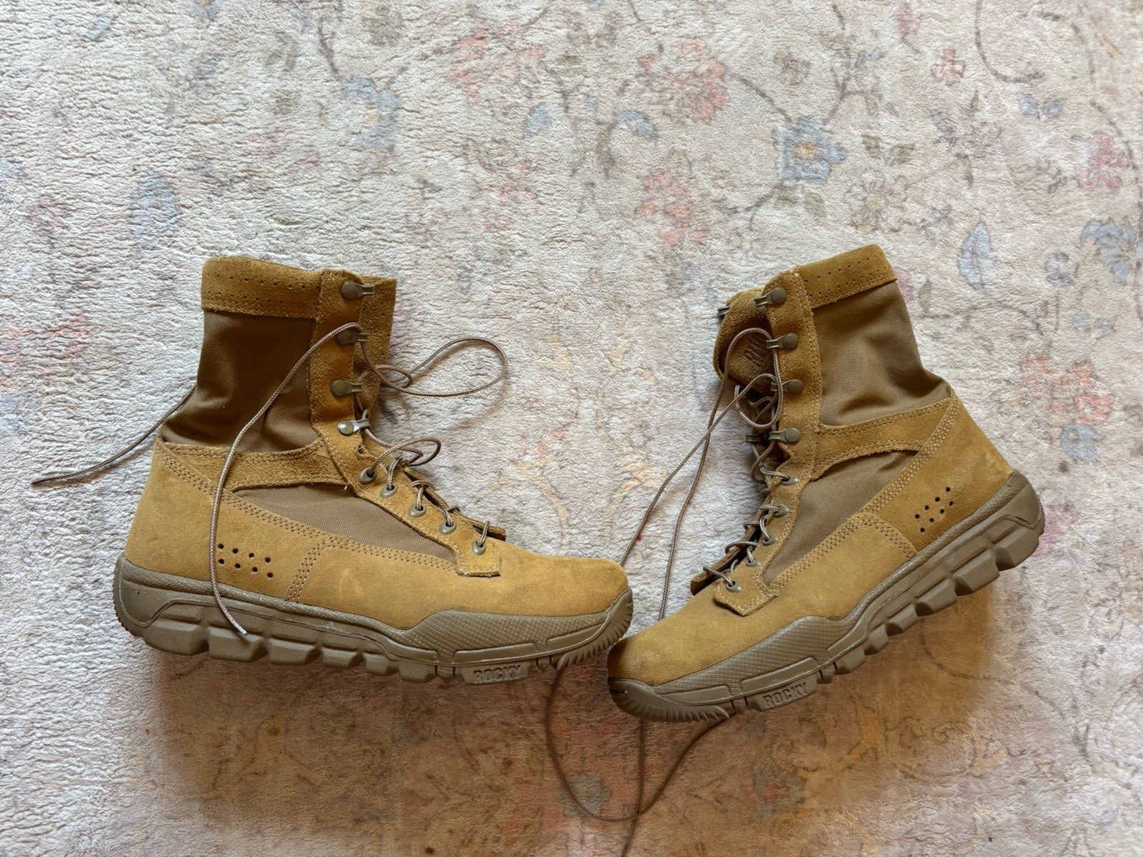 Rocky RLW Lightweight Commercial Military Boot 12M MEDIUM Coyote Brown RKC042