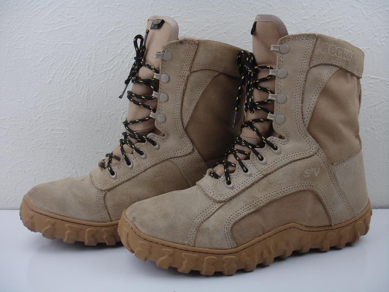 Rocky Men’s 12 R M S2v Gore-Tex Waterproof Insulated Military Duty Boots Coyote