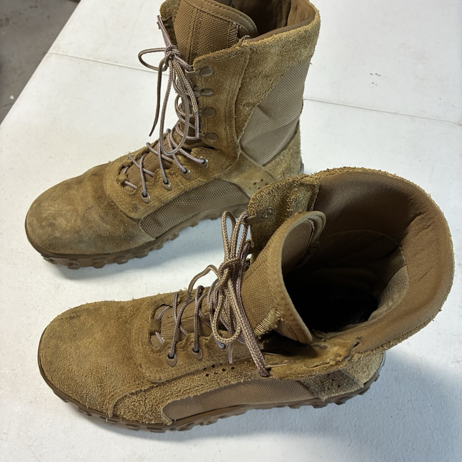 Rocky Sv2 Special Ops Coyote Boots Mens Sz10 W Suede Beige Tactical Military ‘17