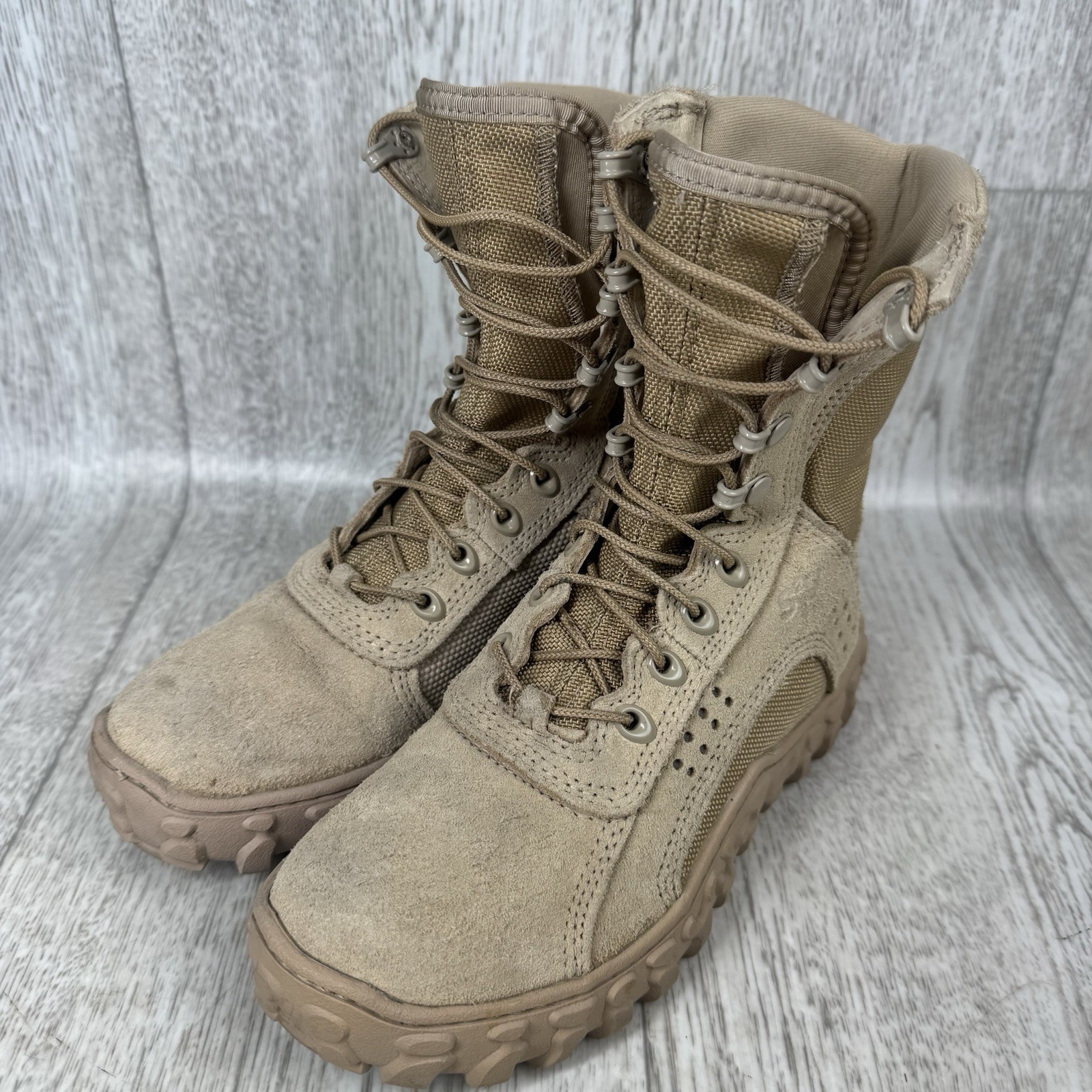 NEW/Box Rocky S2V Tactical Military Boot 104 Men’s Sz 4M Coyote Brown USA made