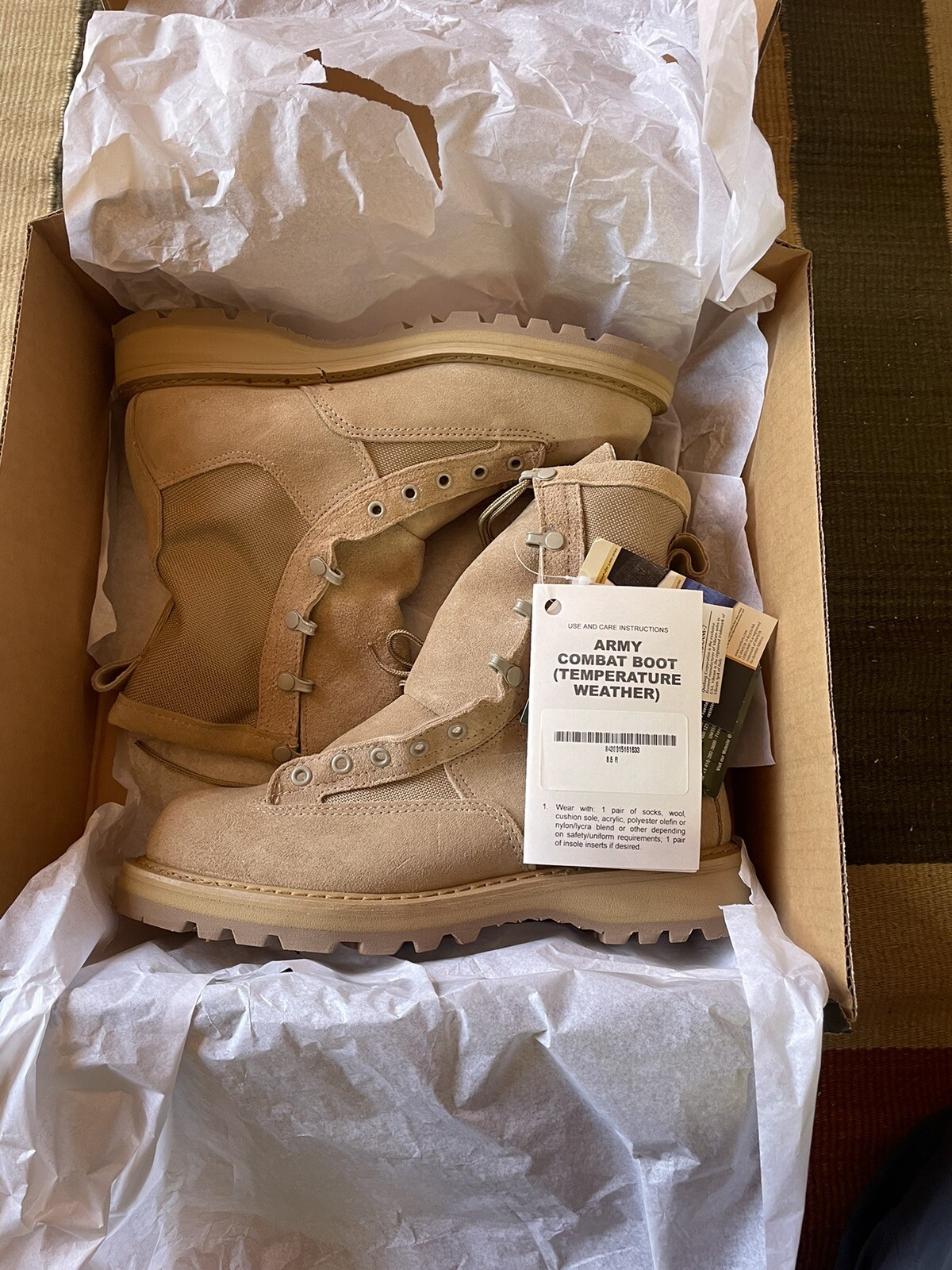 Rocky temperate weather Gortex Desert Boots- Mixed sizes- NEW in Box