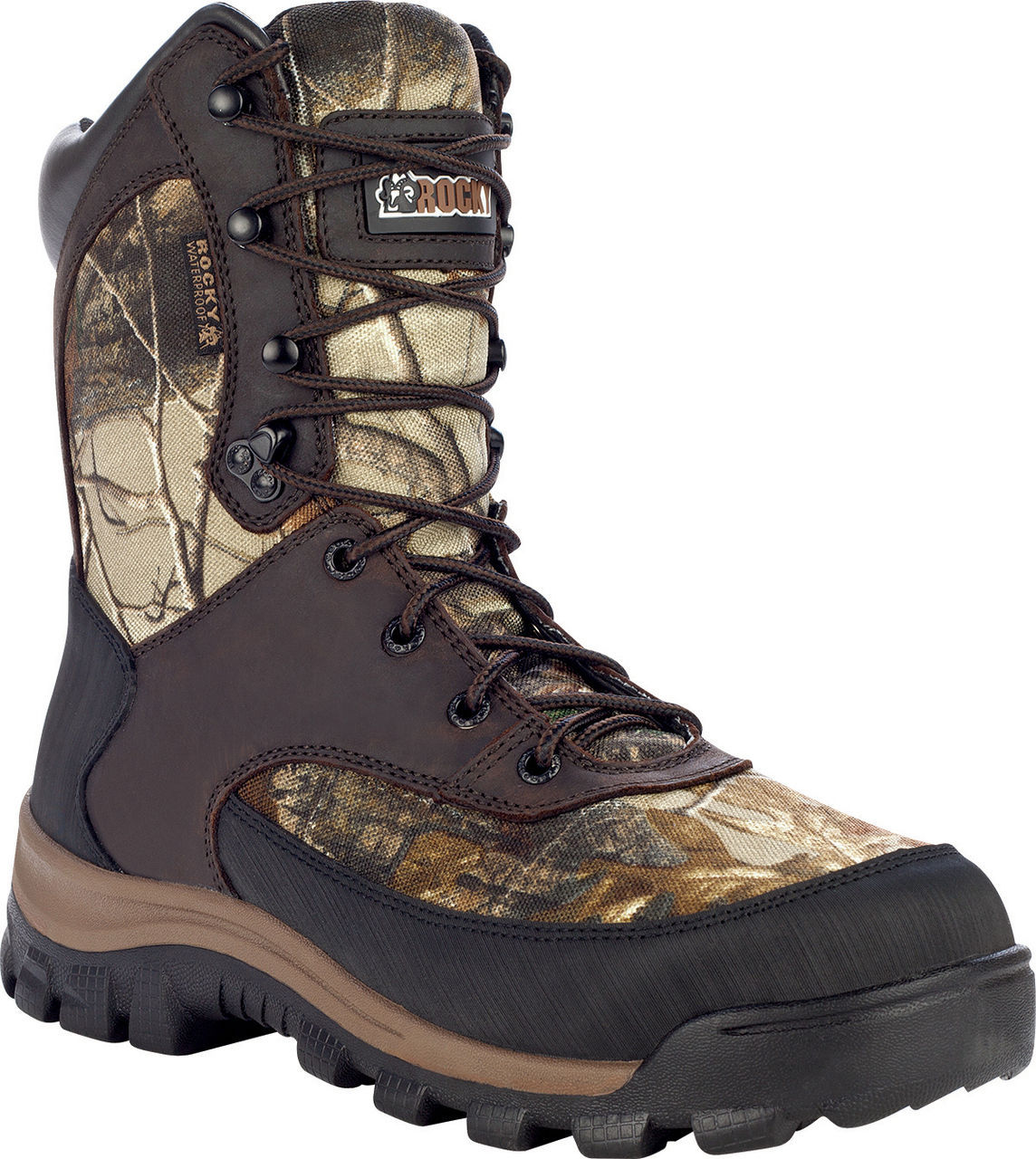 Rocky Core Mens Brown Waterproof 400g Insulated Outdoor Boot FQ0004754