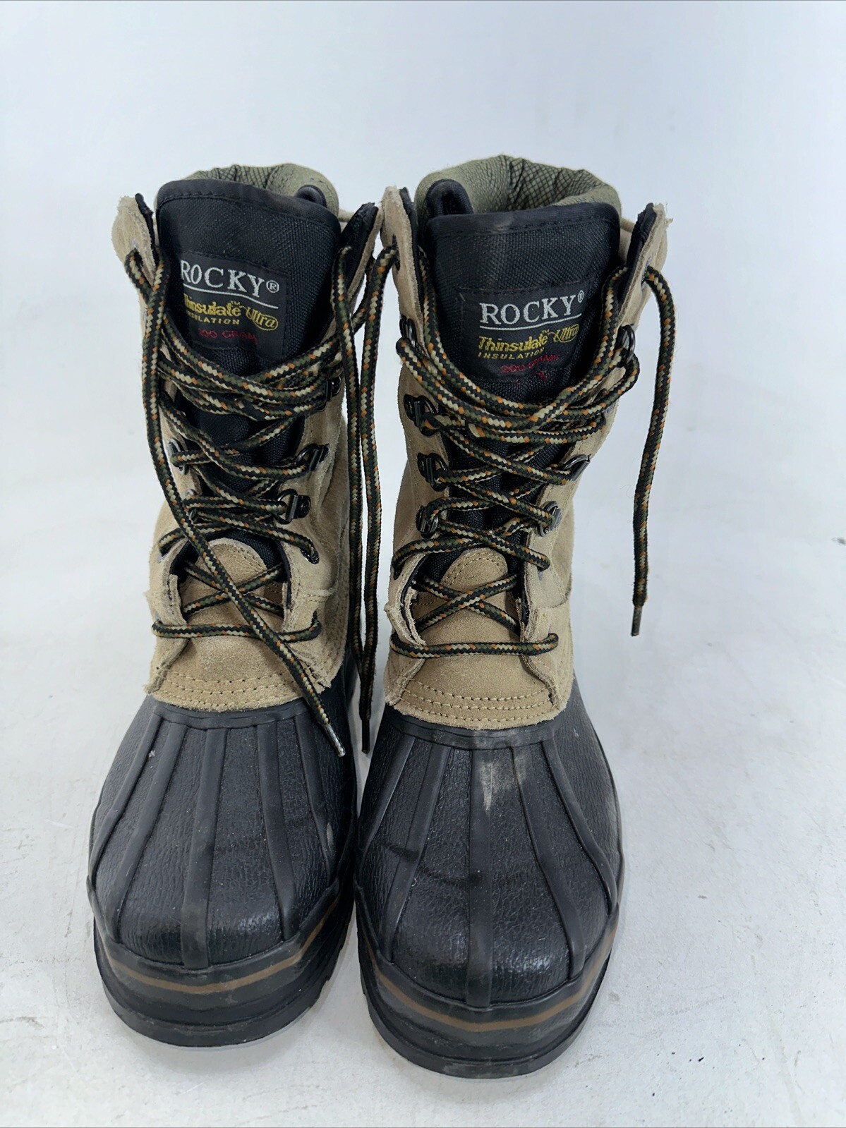 Rocky Thinsulate Ultra Insulated Winter Waterproof Hunting Boots #7856 Men’s 7M