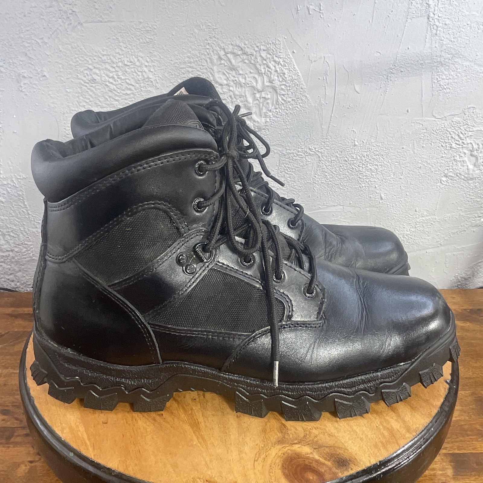 Rocky Alpha Force 6in Boots Mens14W Black Waterproof Tactical FQ0002167 Work