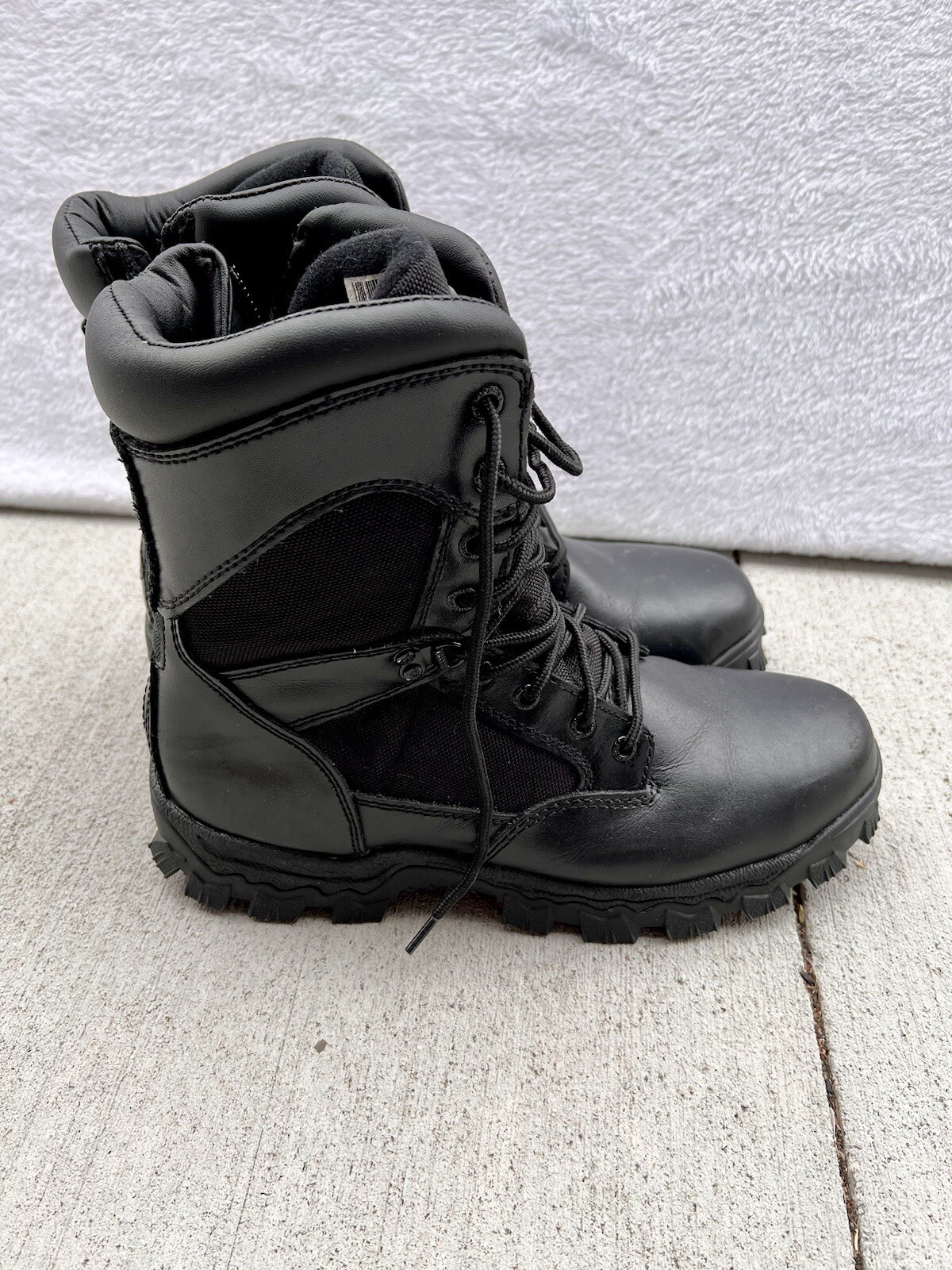 Rocky Alpha Force 8 Inch Mens Size 10 Black Good Used Condition