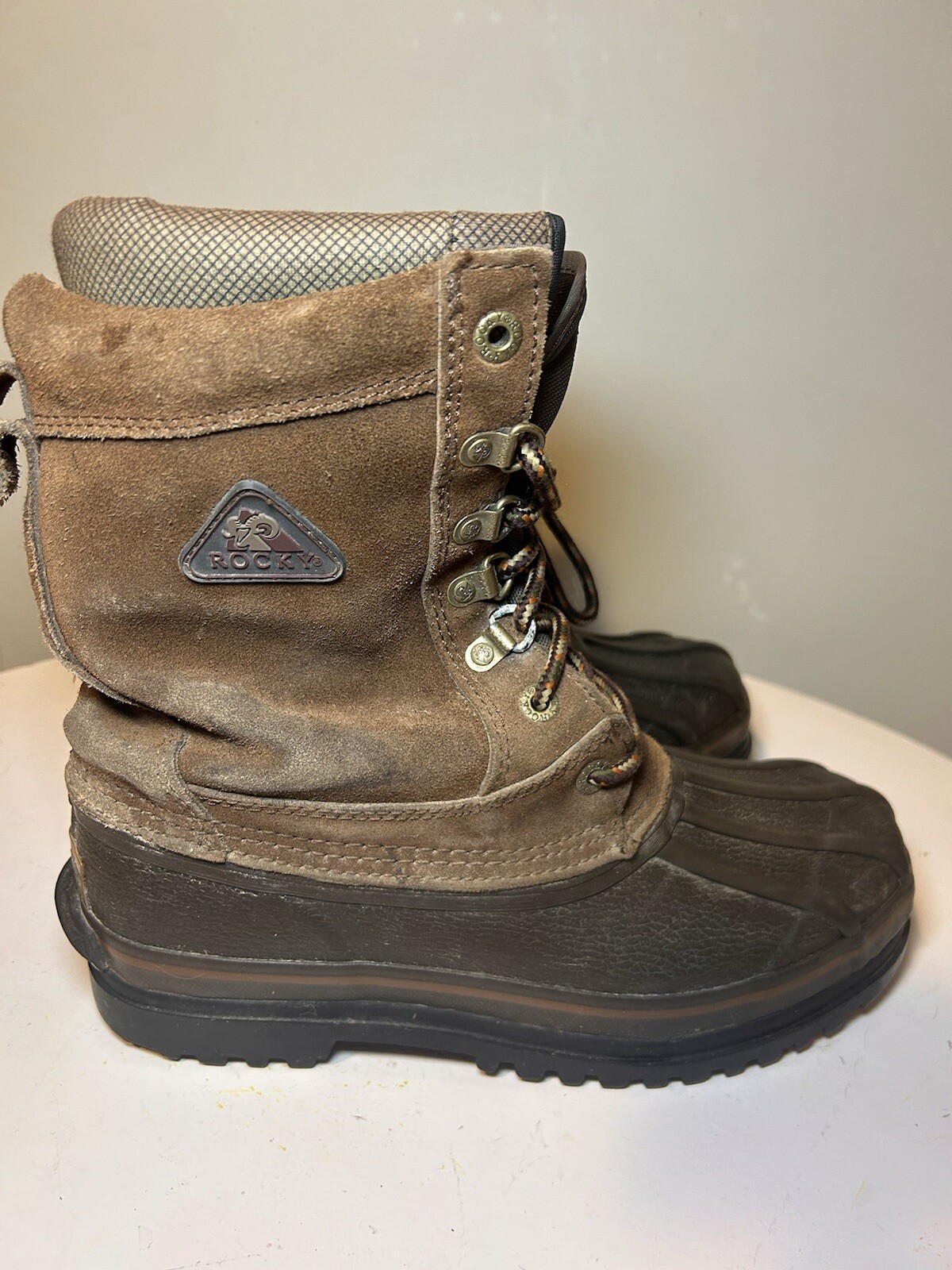 Rocky 7857 Jasper 200 G Insulated Brown Hunting Winter boots Men’s size 6M