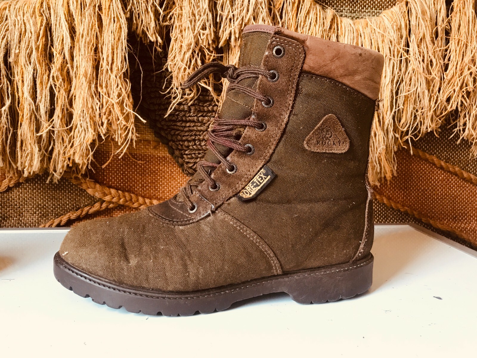 Rocky Mens Brown 941 Gore Tex  thinsulate  Hunting Work Boots Size 9 MW