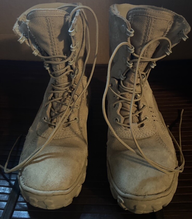 Hunting Camouflage Military Prep-per Boots Rocky Vibram Soles Special Op 6M