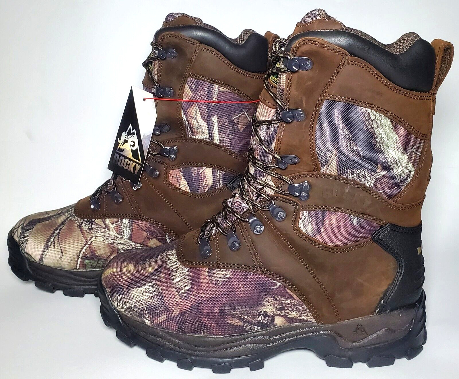 Rocky Men’s Sport Utility 1000G Insulated Waterproof Boots, Size 11(Wide)