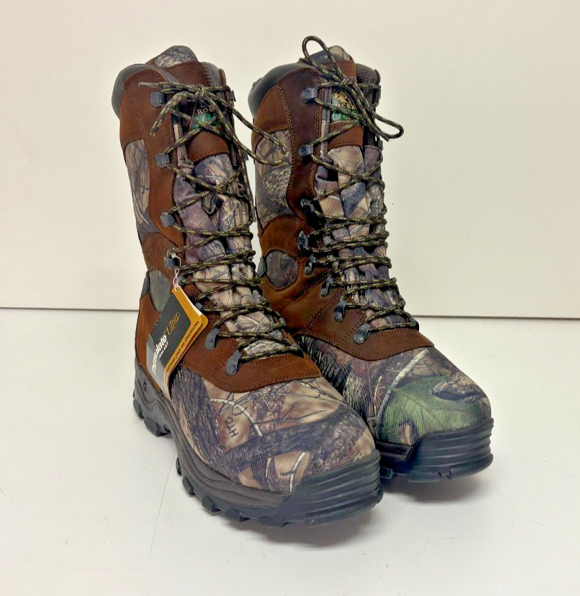 Rocky Sport Utility Max 9″ True Timber Waterproof Insulated Hunting Boots 14 W