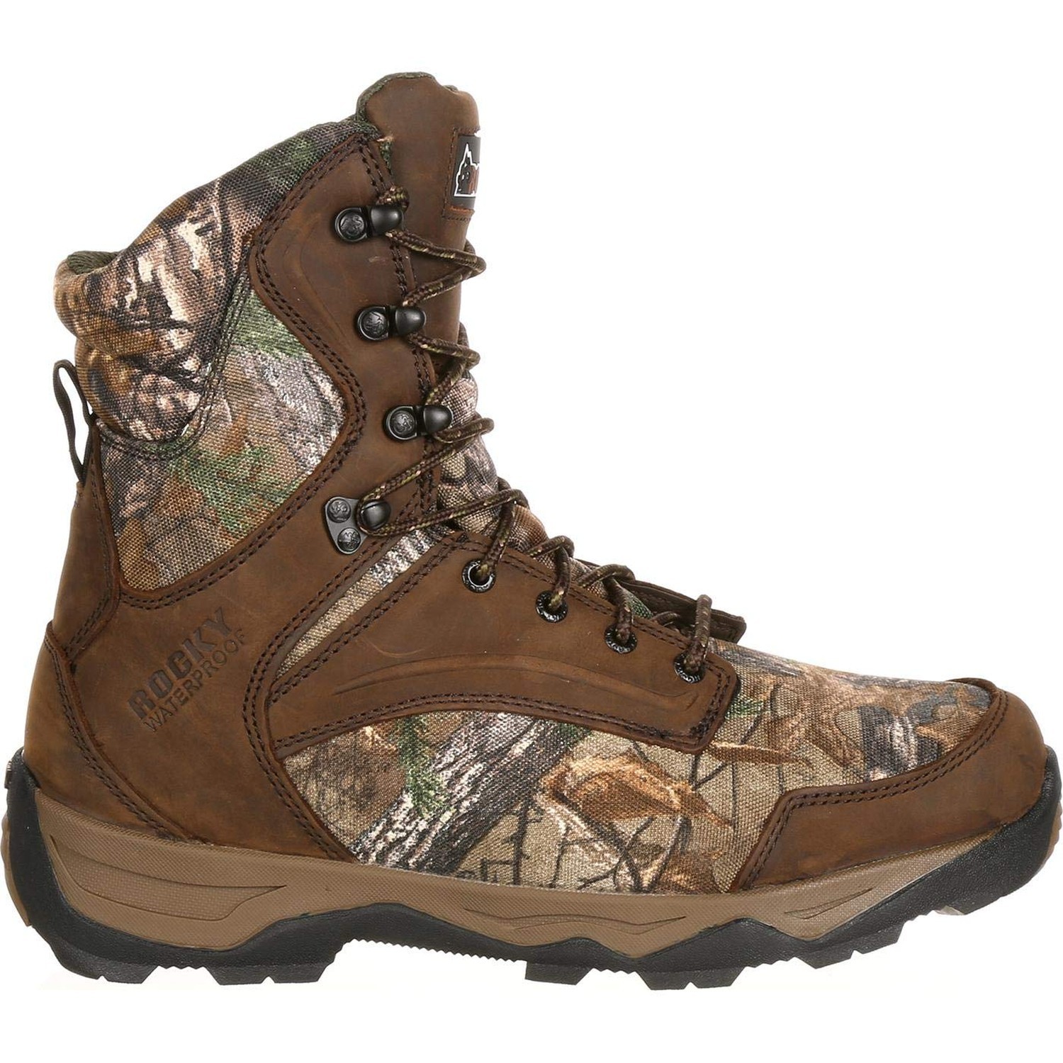 ROCKY Retraction Waterproof 800G Insulated Outdoor Boot 10 Realtree Xtra