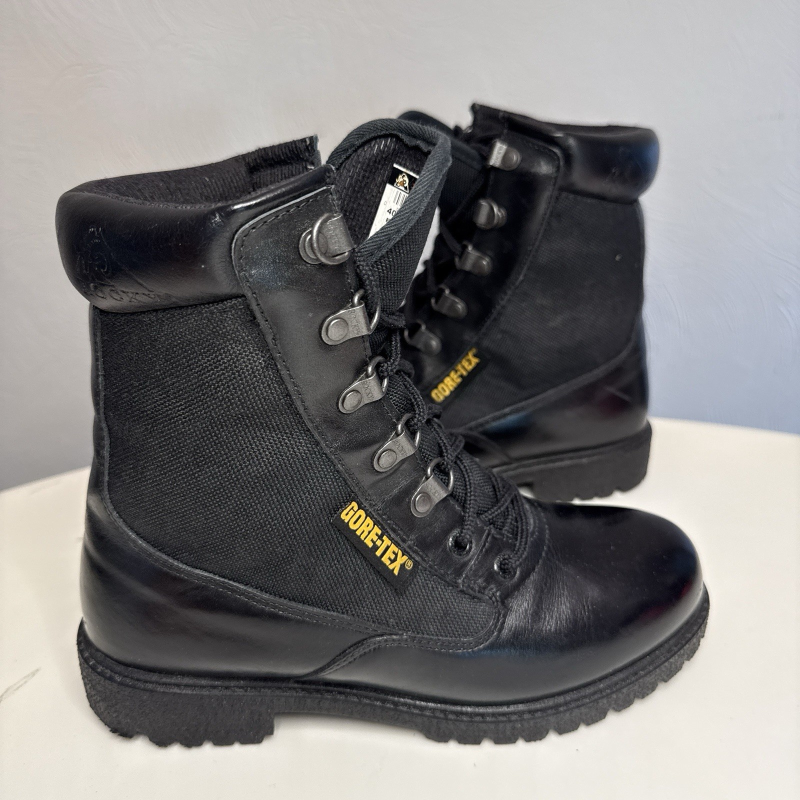 Rocky Eliminator 2 Series Boots Military Combat Black 4044 Gortex 600 G Men 6.5