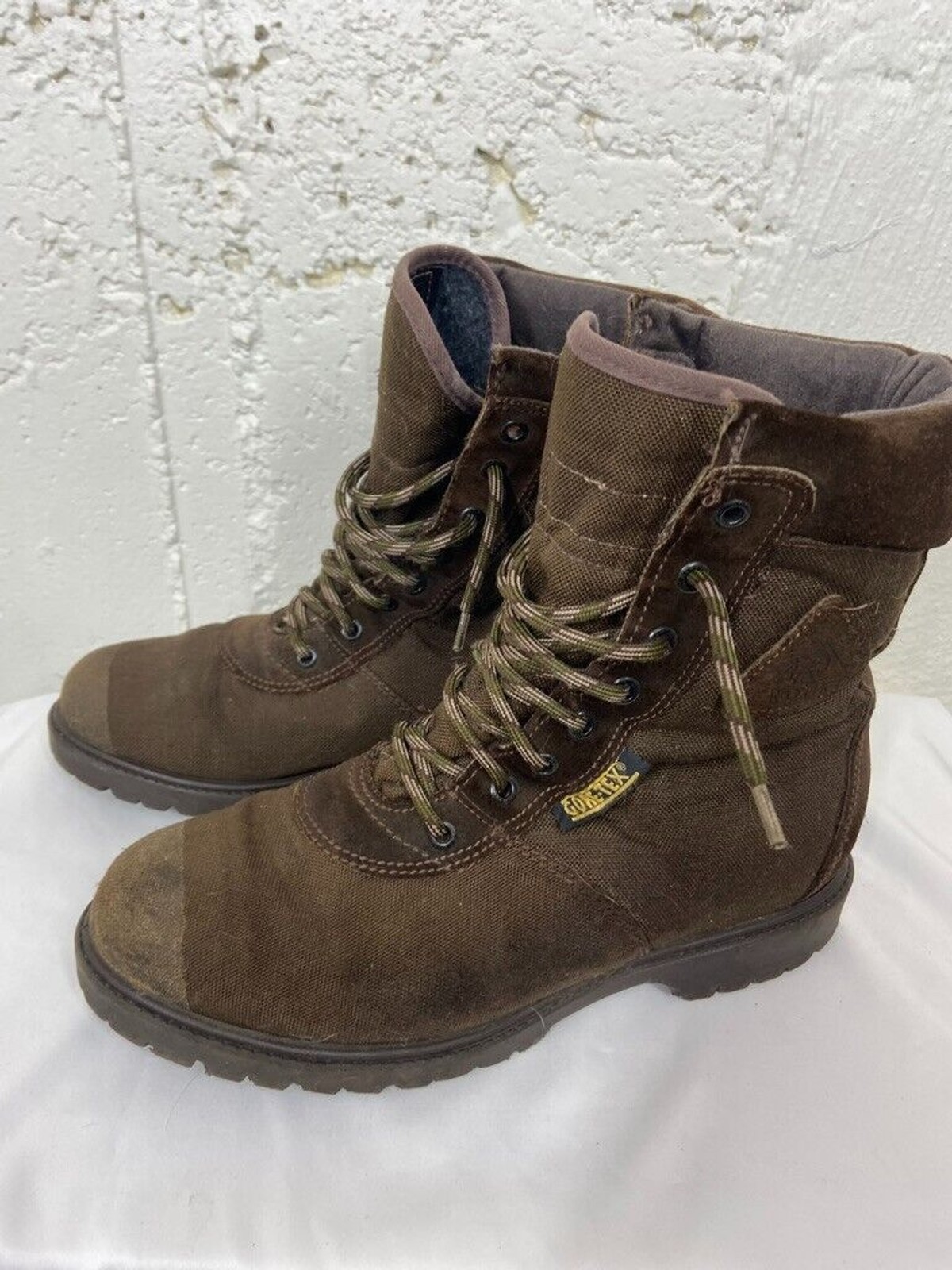 Rocky Gore-Tex Brown Hunting Hiking Combat Boots  Leather Size 8.5M