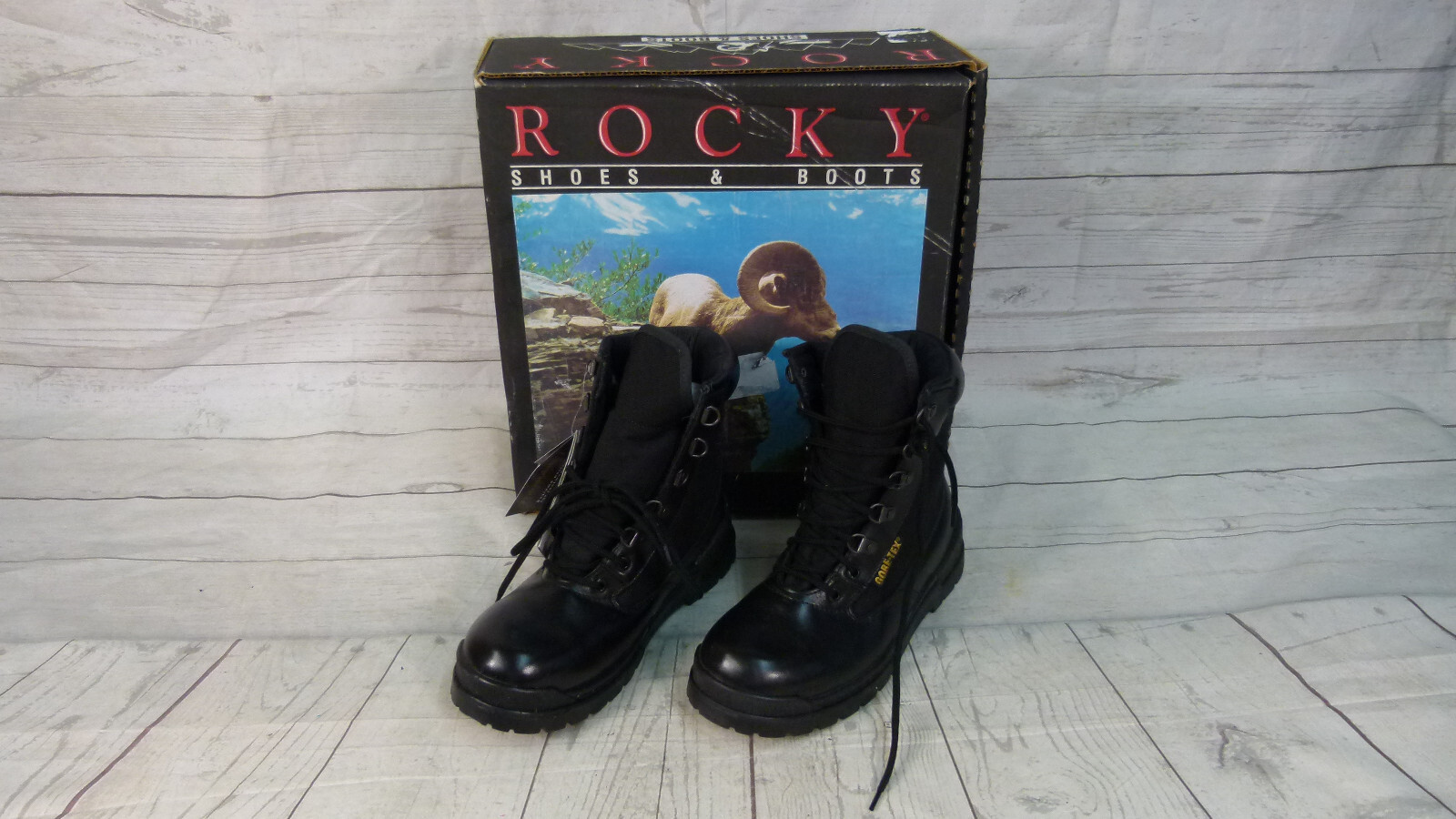 Rocky Eliminator 2 GORE-TEX Waterproof Insulated Public Service Boots Size 7.5 M