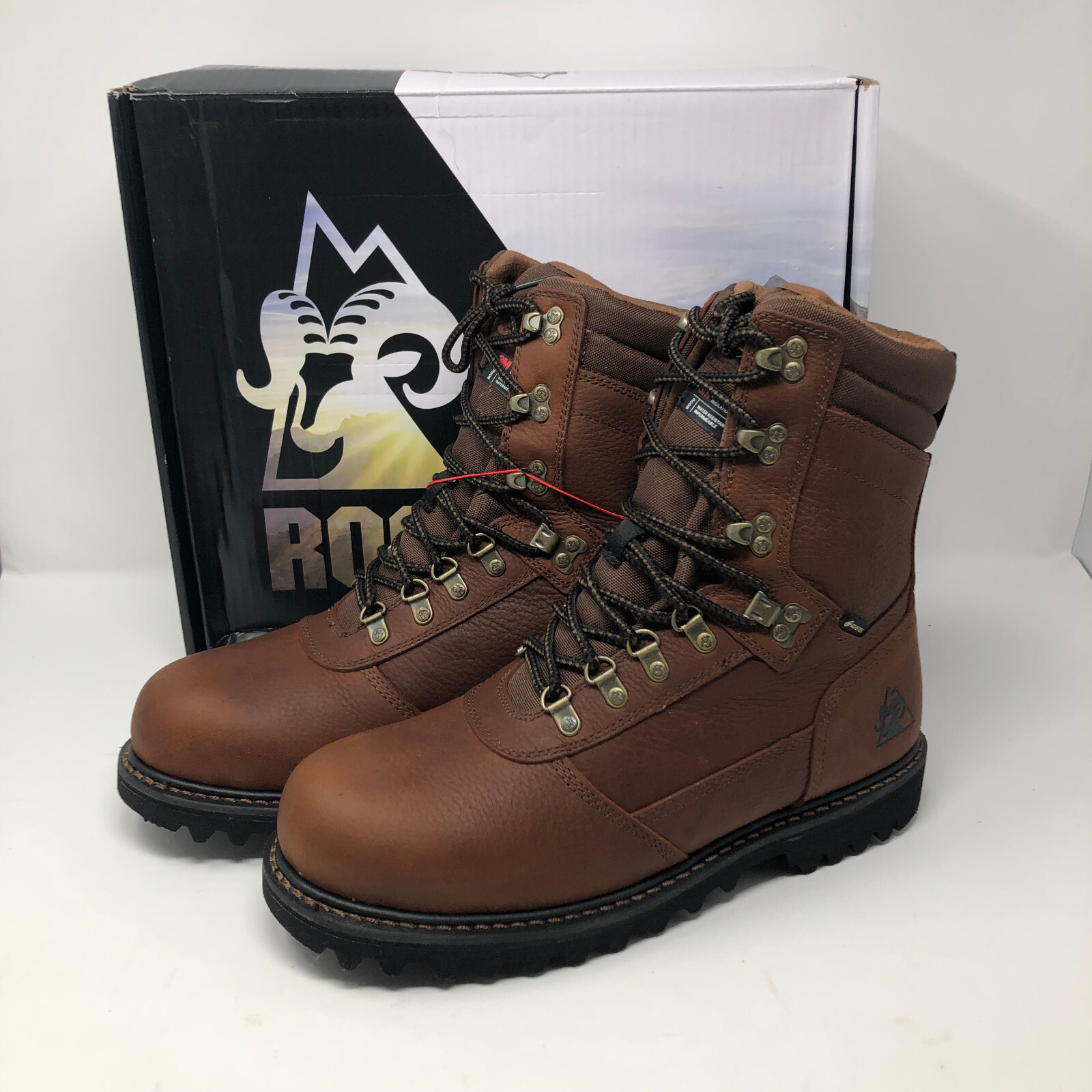 NIB Rocky Ranger Mens 13M GORE-TEX Waterproof 800G Insulated Boots RKS0438