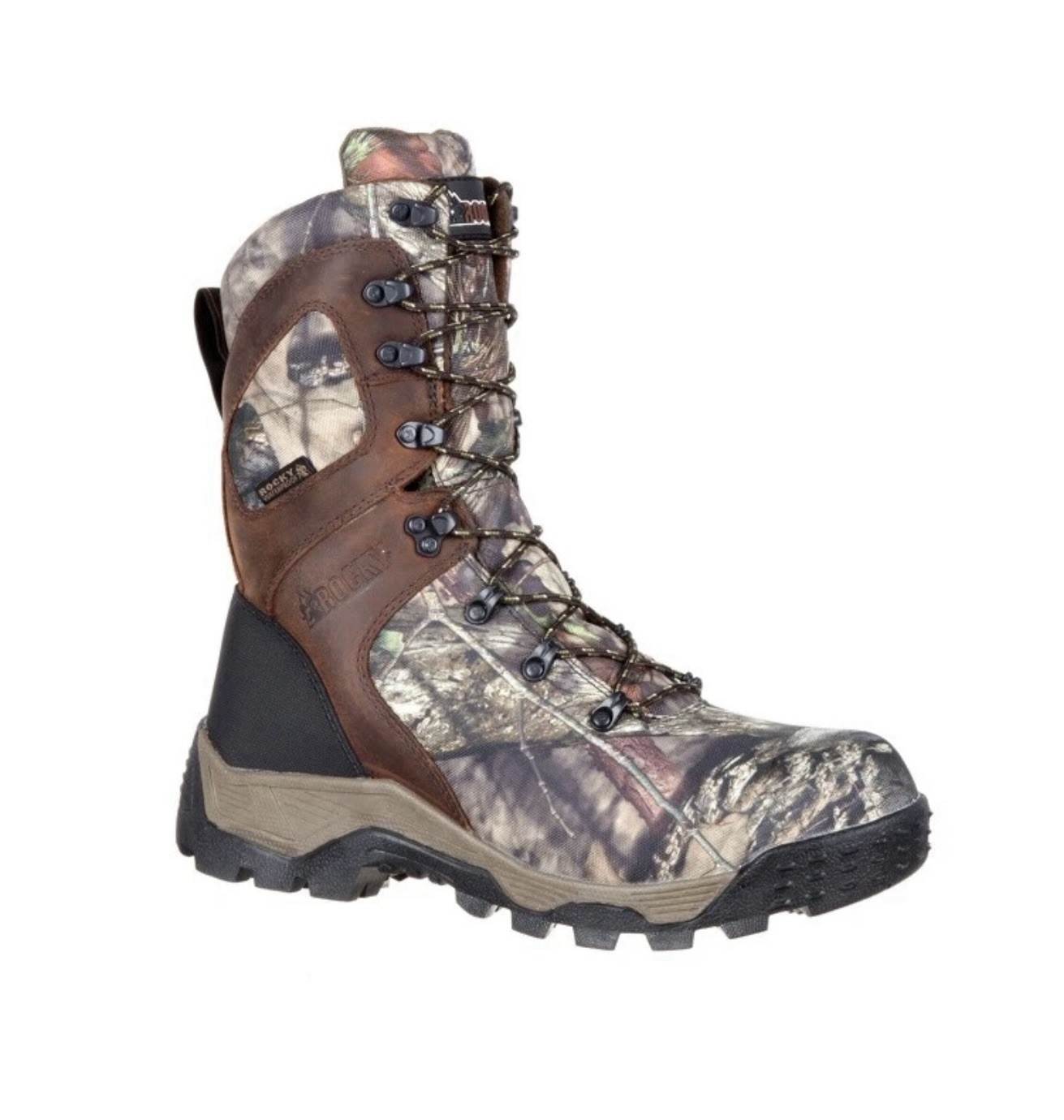 Rocky Sport Pro 1000G Insulated Waterproof Boot Mossy Oak RKS0309 Size 10.5
