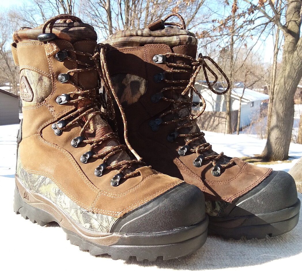 Rocky Asystec 1000 Gram Thinsulate Camo Hunting Boots Men’s size 9 FREE SHIPPING