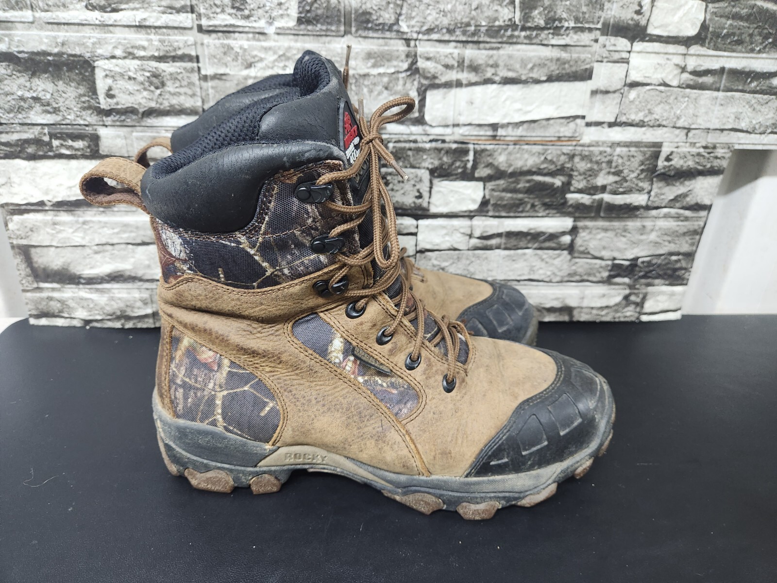 ROCKY Buck Light Waterproof Insulated Hunting Boots 400G for Men Size 12 W