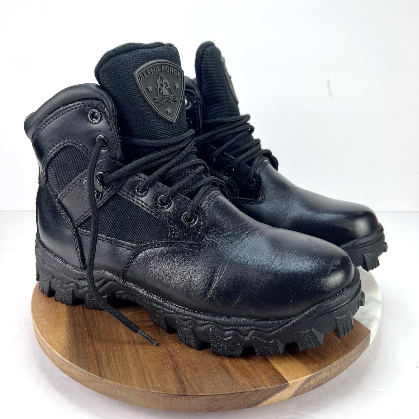 EUC Rocky Alpha Force 6″ Composite Toe Waterproof Service MEN’S Boot 2167 5.5W