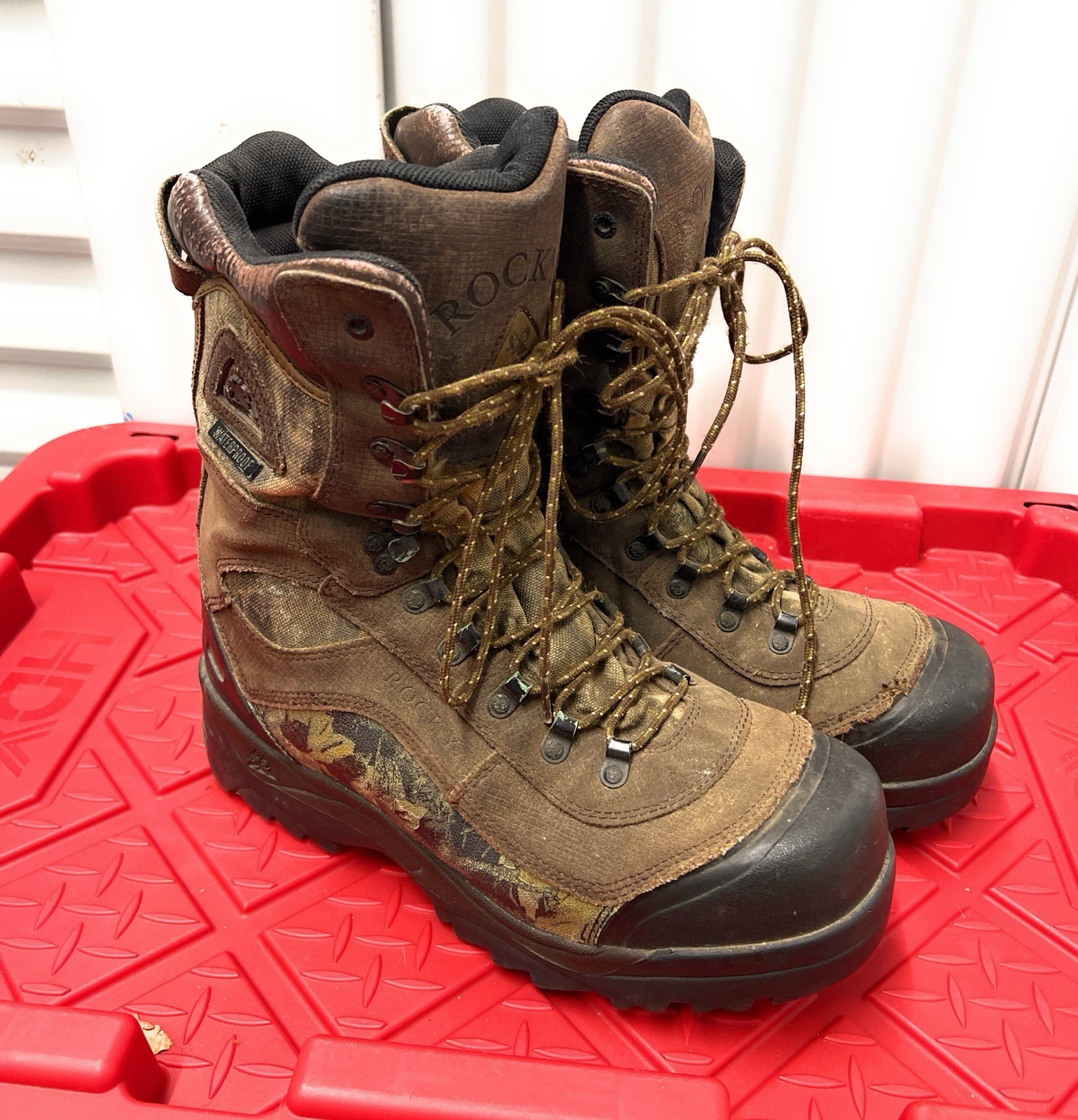 Rocky Sport Utility Max 1000G Insulated Waterproof Boots 7841 Size 11