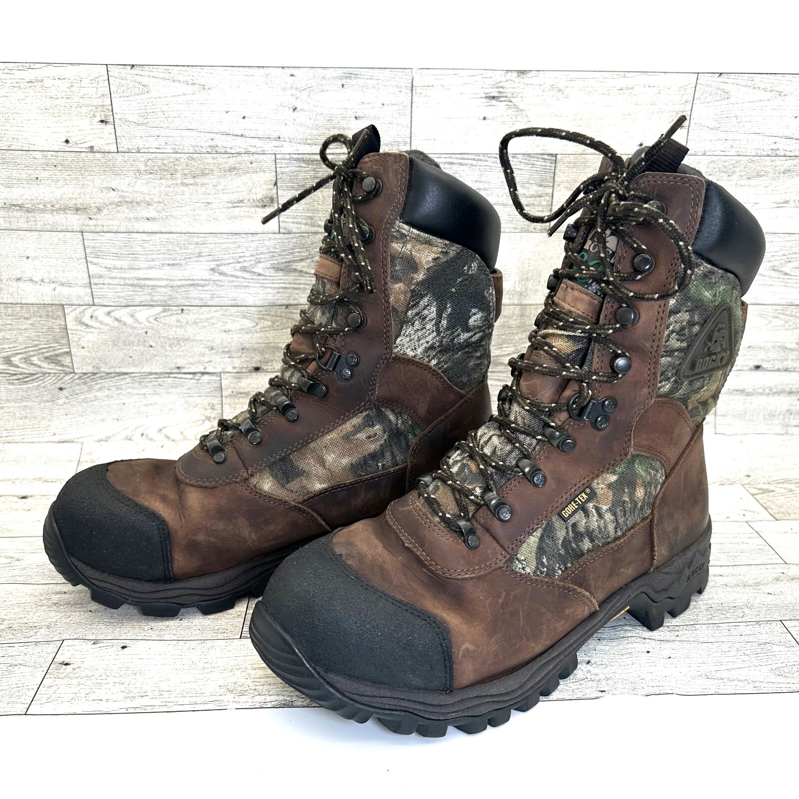 Men’s Rocky 800 Gram Thinsulate Timberwolf 9143 Gore-Tex Prohunter Boots, 8.5W