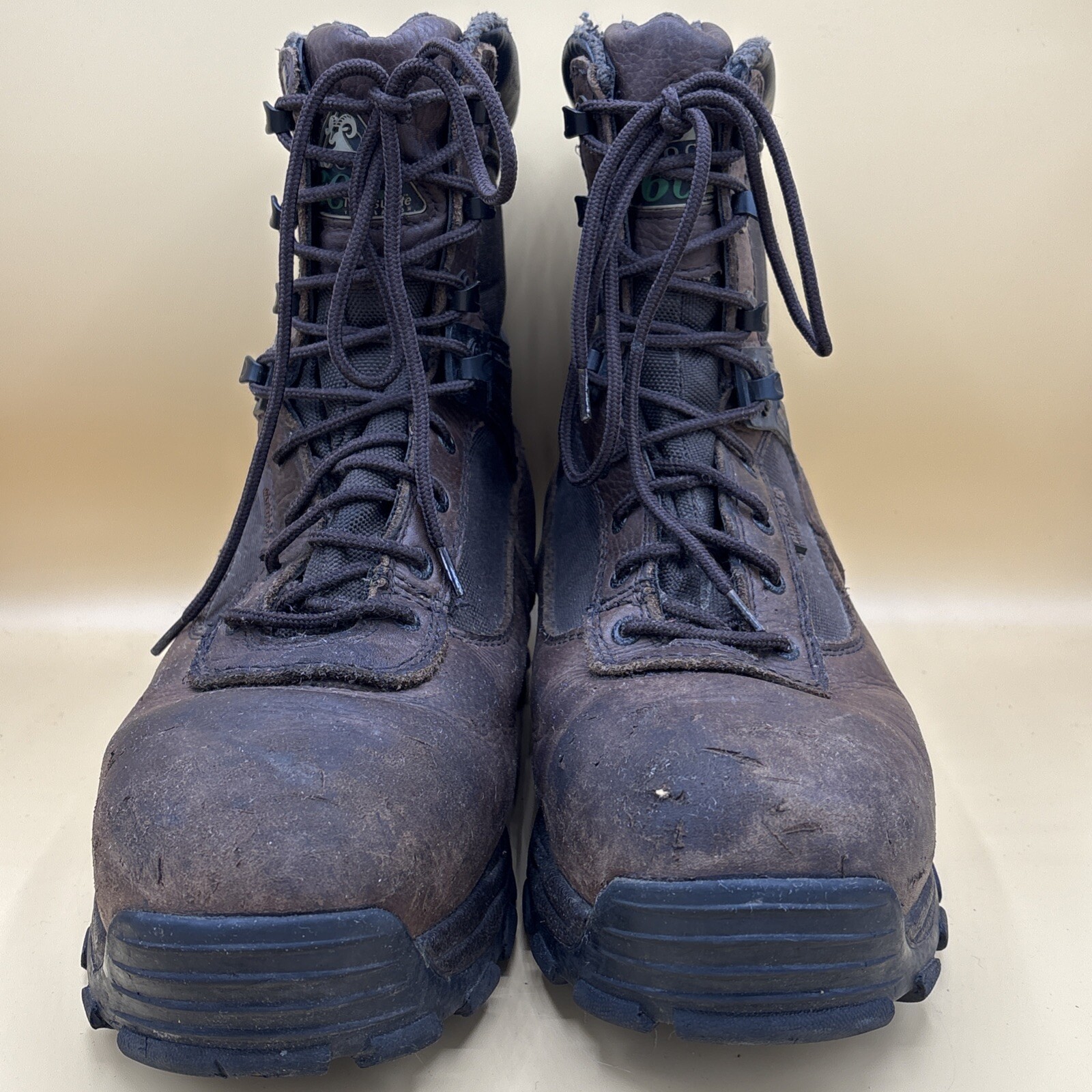 Rocky Sport Utility Max Men 11 D Wide 600G Insulated Waterproof 8” Leather Boots