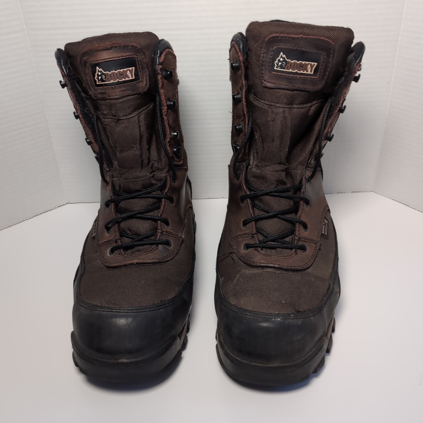 Rocky Core Waterproof 800G Insulated 8″ Brown Outdoor Boot 13W