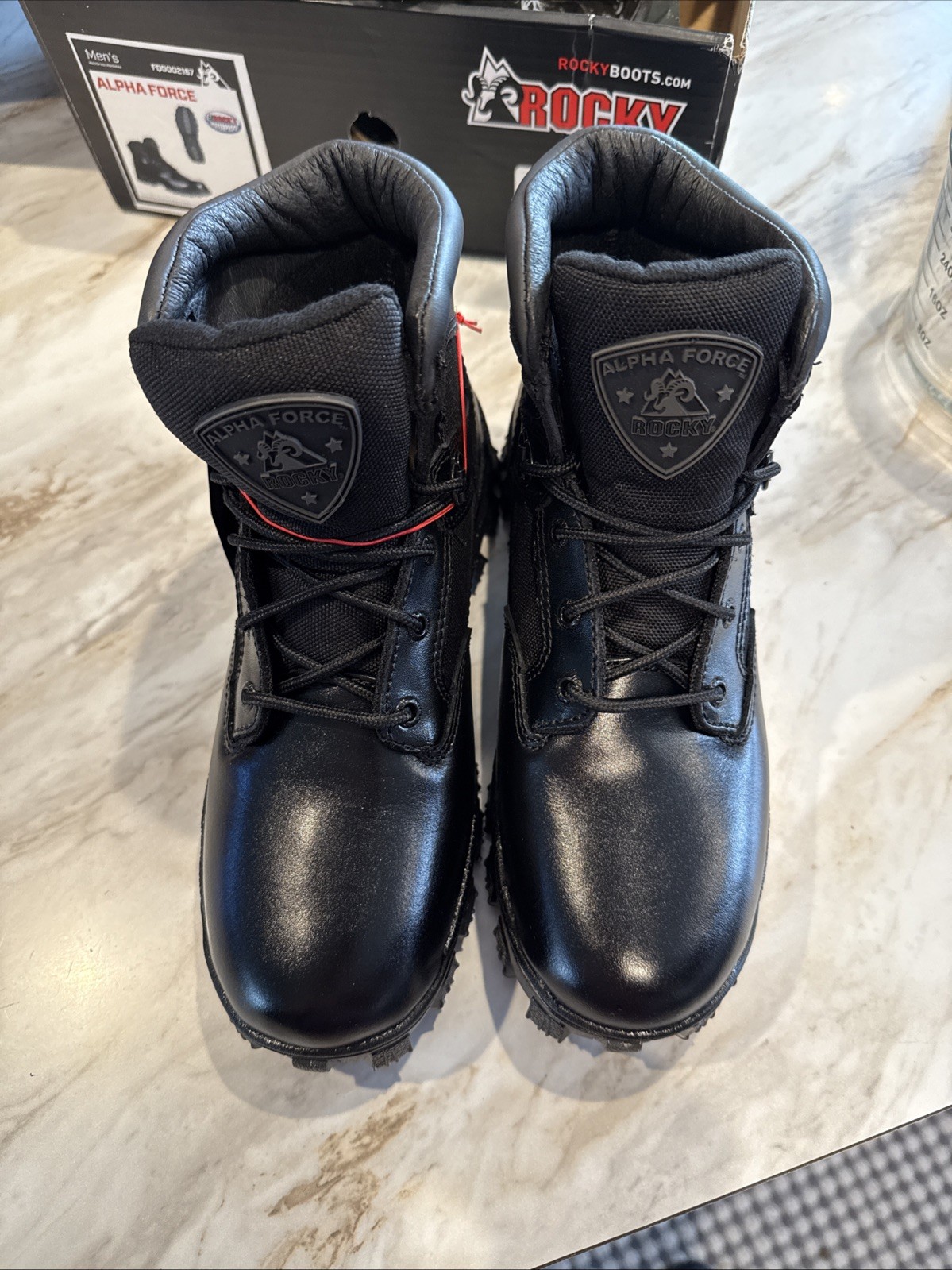 Rocky Alpha Force Men’s Tactical Waterproof Boots size 8