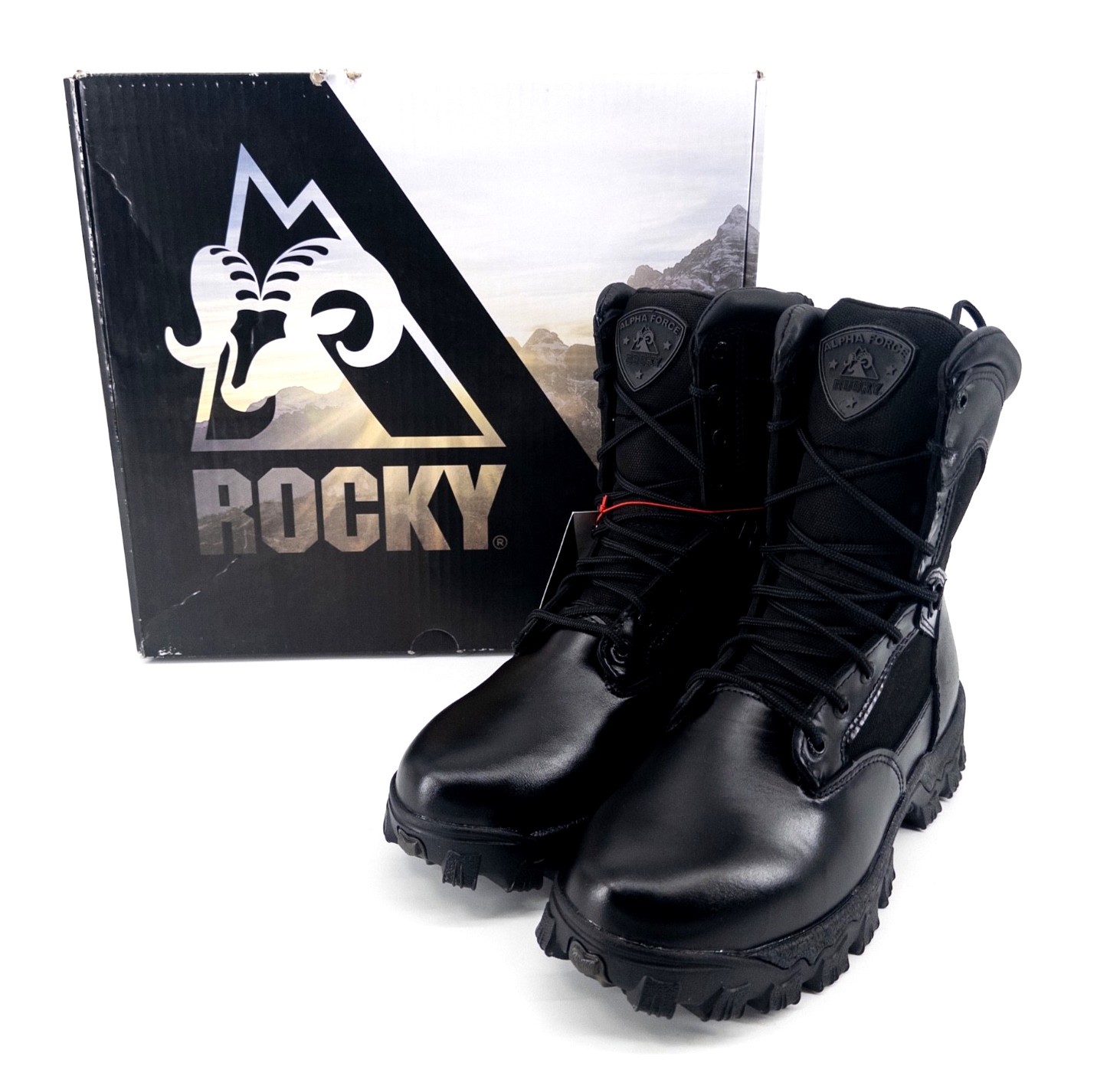 ROCKY ALPHA FORCE ZIPPER WATERPROOF PUBLIC SERVICE BOOT
