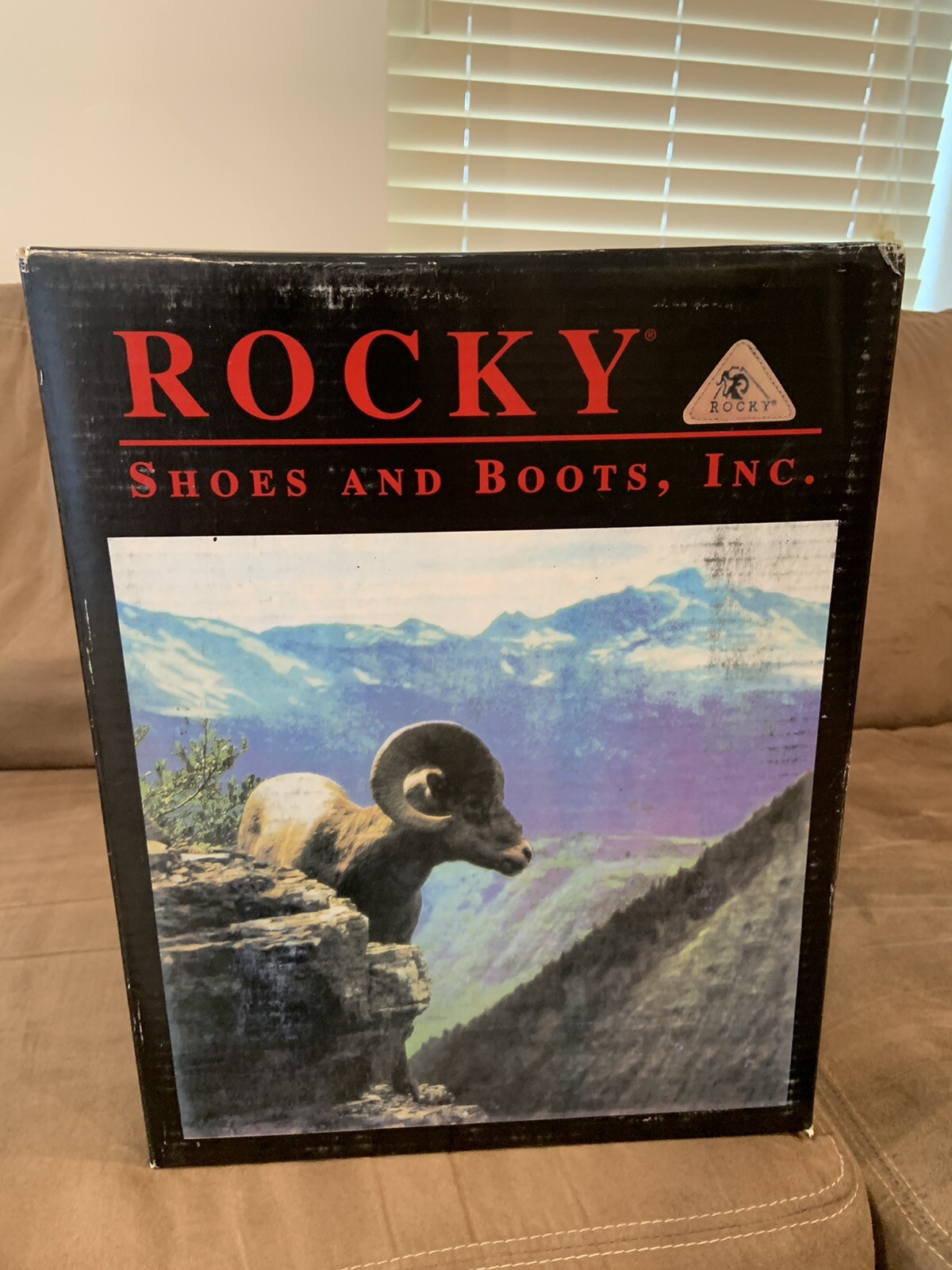 Rocky AlphaForce 8” 2069 Leather/Nylon Waterproof 8W Mens Boots Black