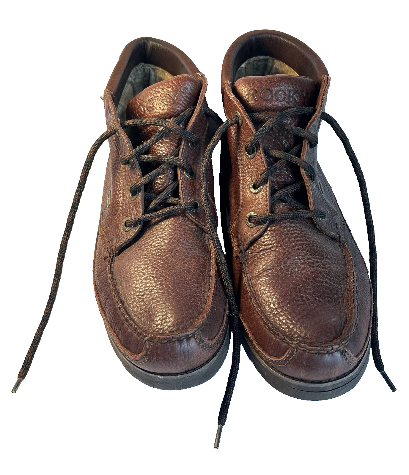 Rocky Waterproof Leather mens boots Hiking Hunting 9 M