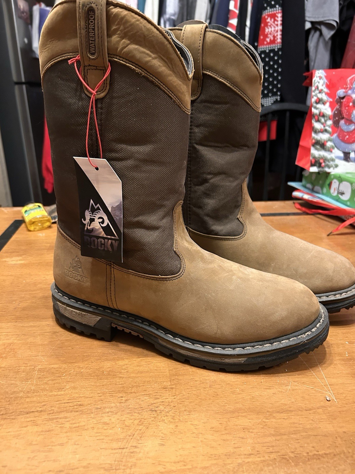 Rocky Original Ride 200G Insulated Waterproof Wellington Boot Men’s 12M BNWT