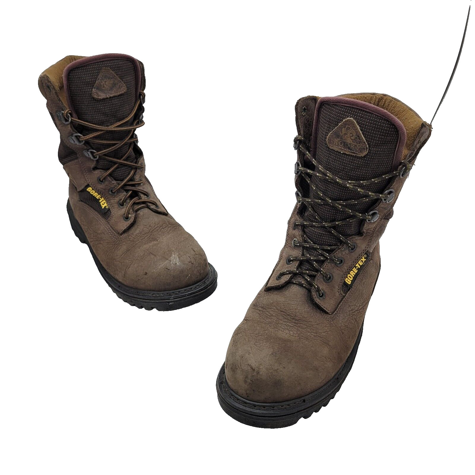 Rocky Ranger Gore Tex 600 Grams Thinsulate Mens 9.5M Brown Working Trail Boots