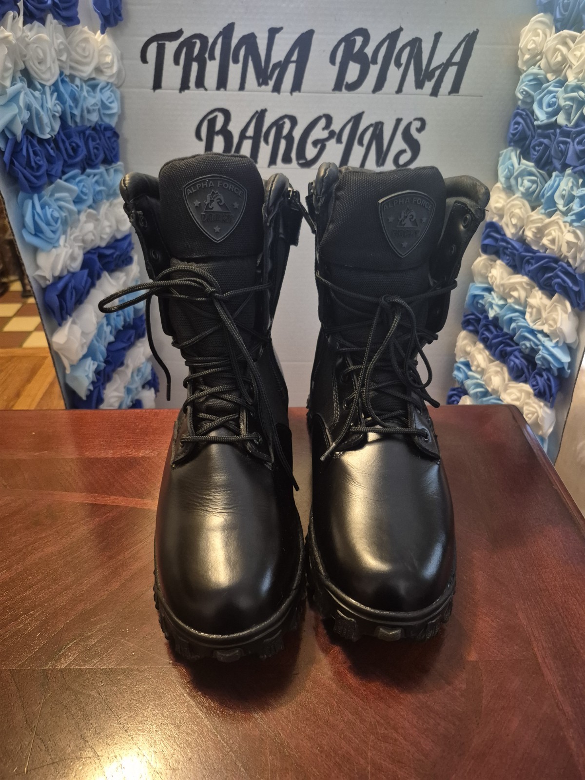 rocky alpha force boots size 12