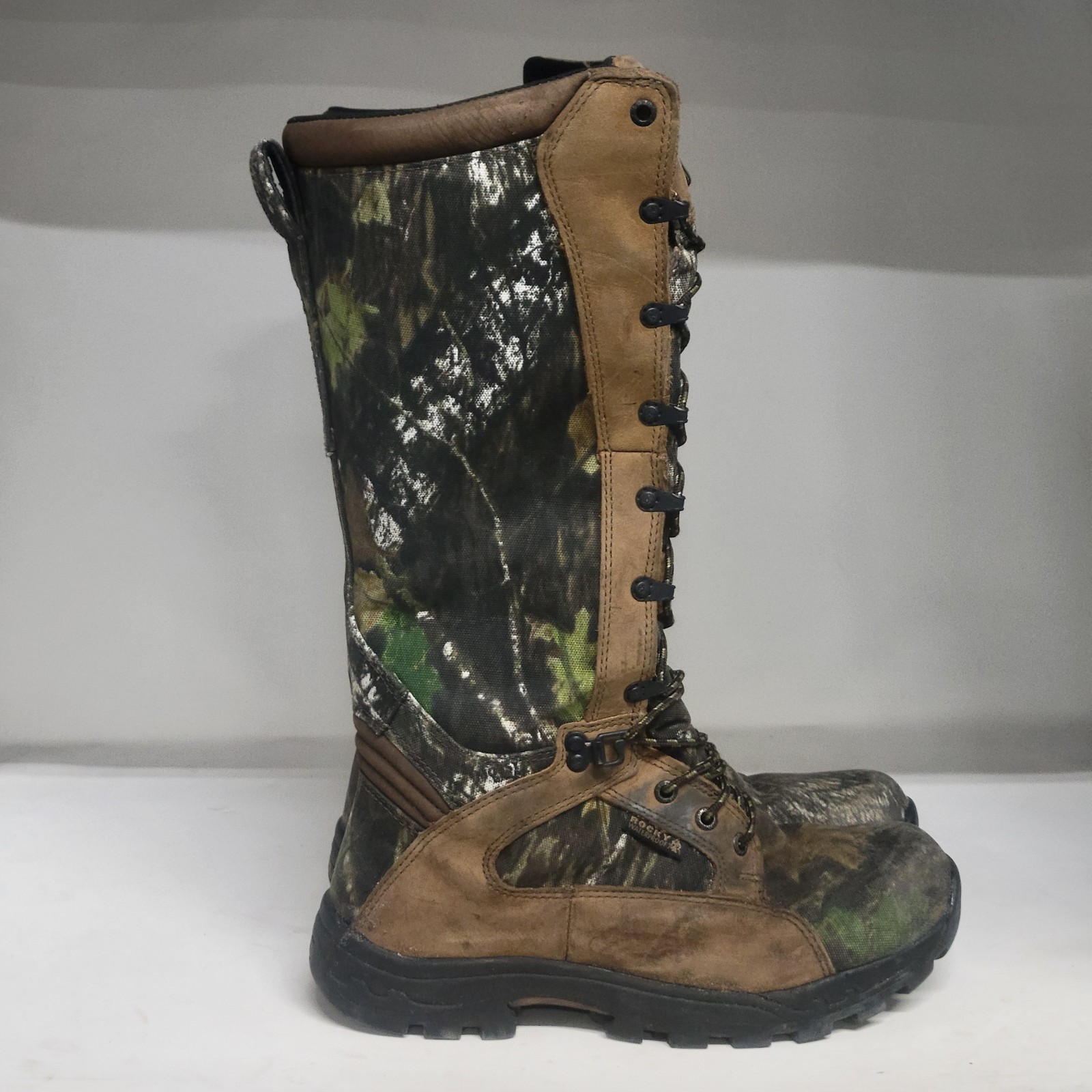 Rocky 18″ ProLight Soft Toe Boot Camo Mens Size 8W