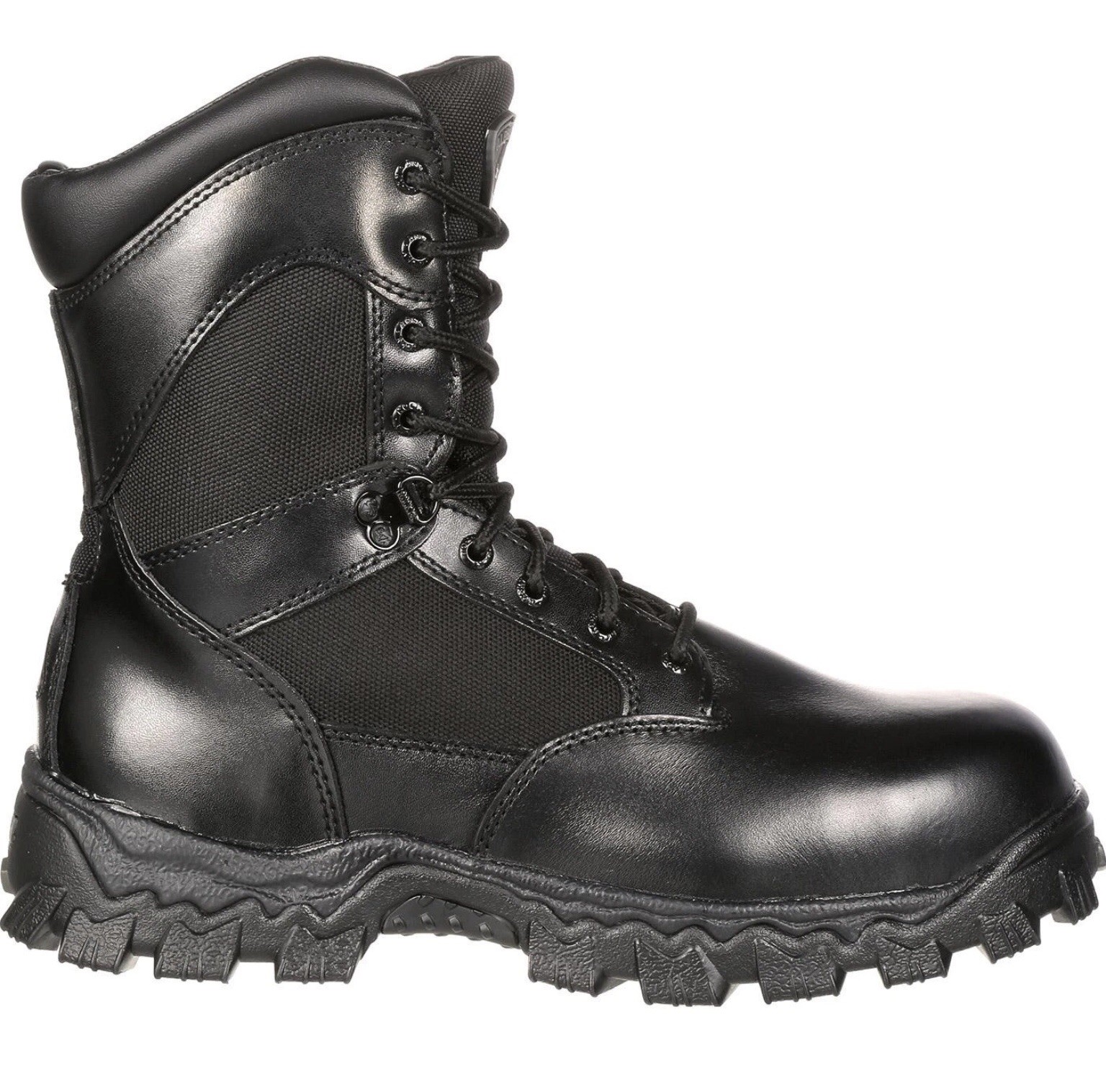 Rocky Alpha Force Men’s Sz 8.5 W Black Waterproof 400g Thinsulate Insulated Boot