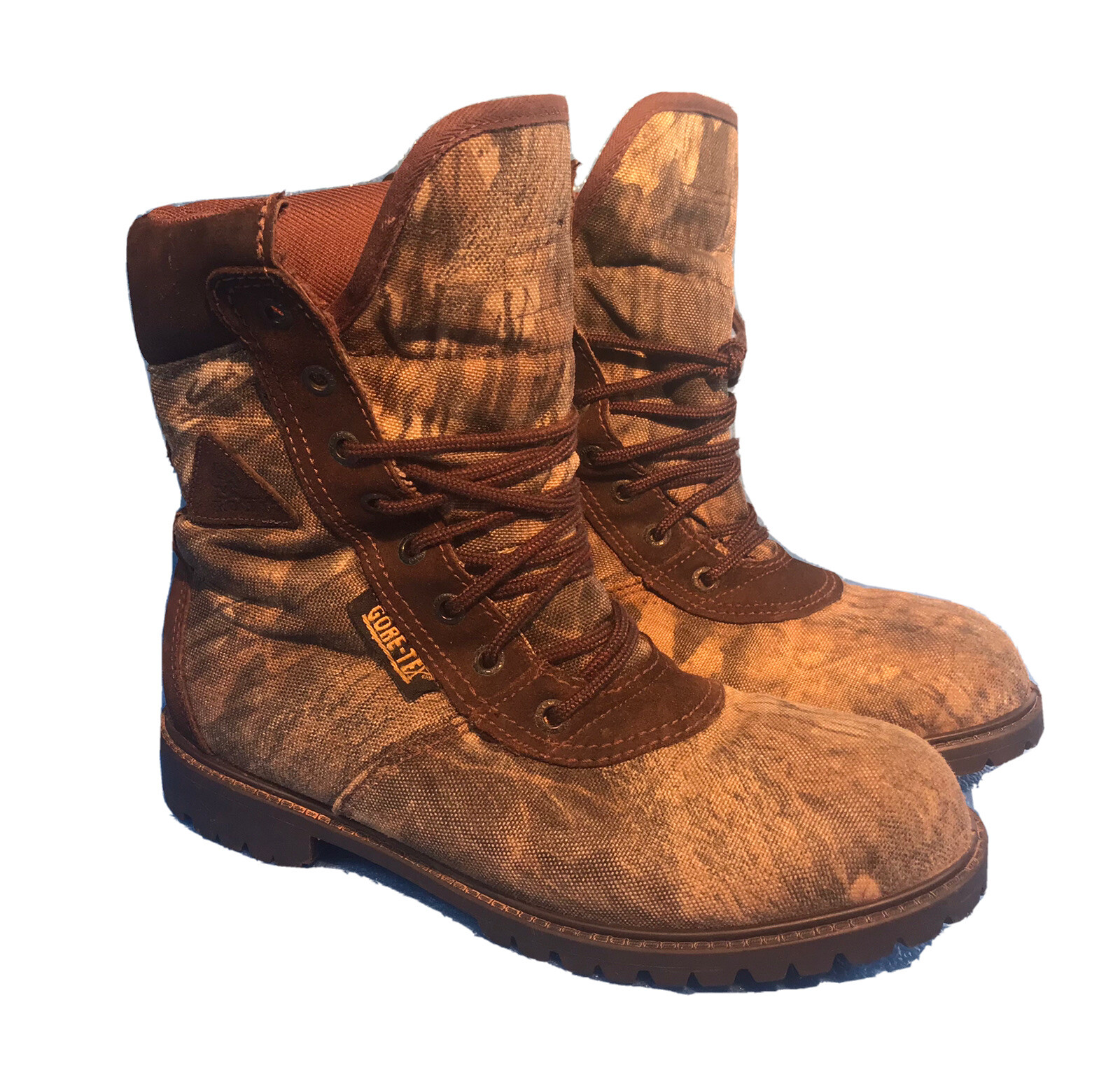 ROCKY WILDCAT 500 GRAMS THINSULATE GORE-TEX® WATERPROOF CAMO BOOTS 944 Mens Sz 6